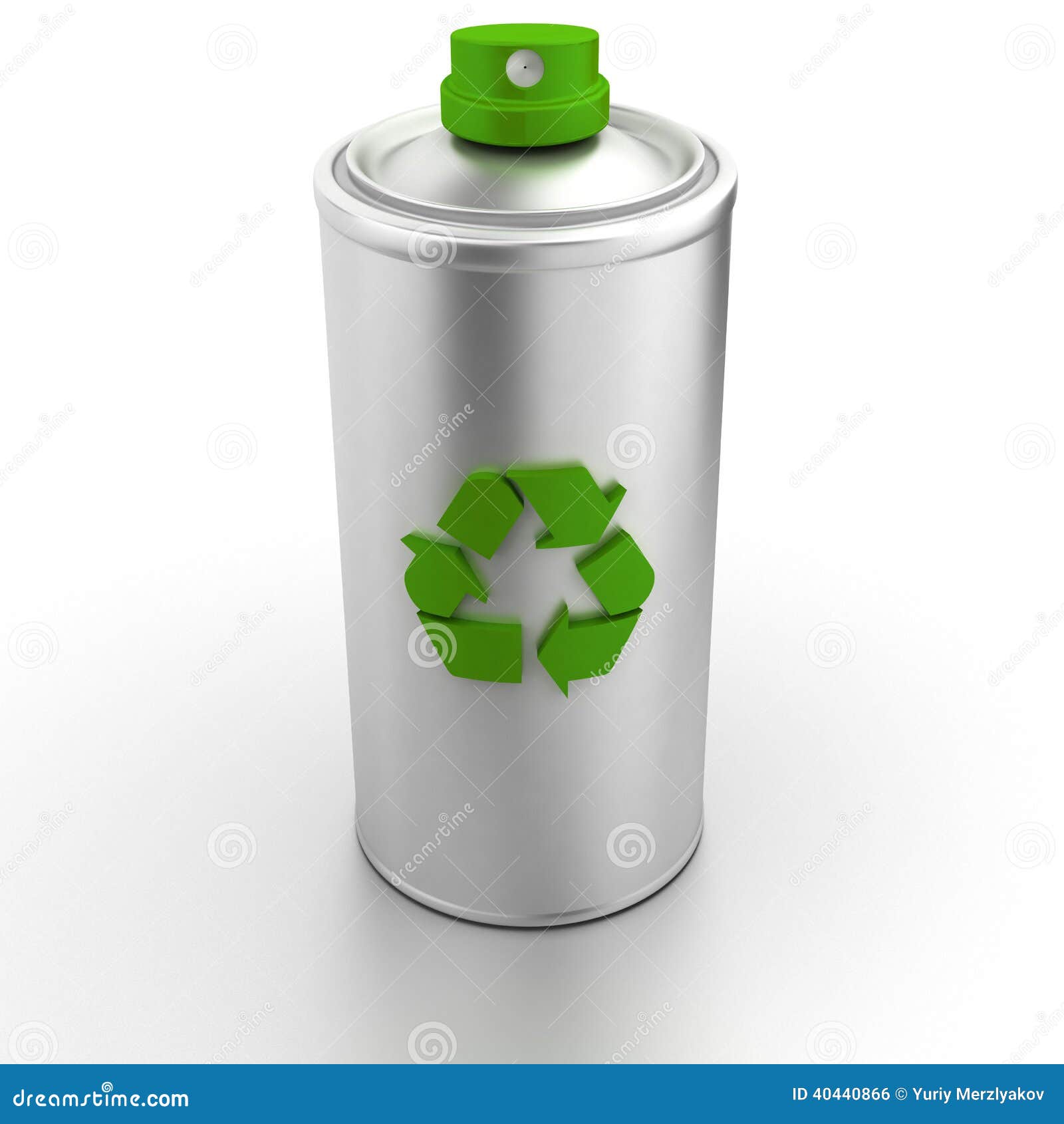 Spray Can With Recycle Sign Stock Illustration Illustration of icon