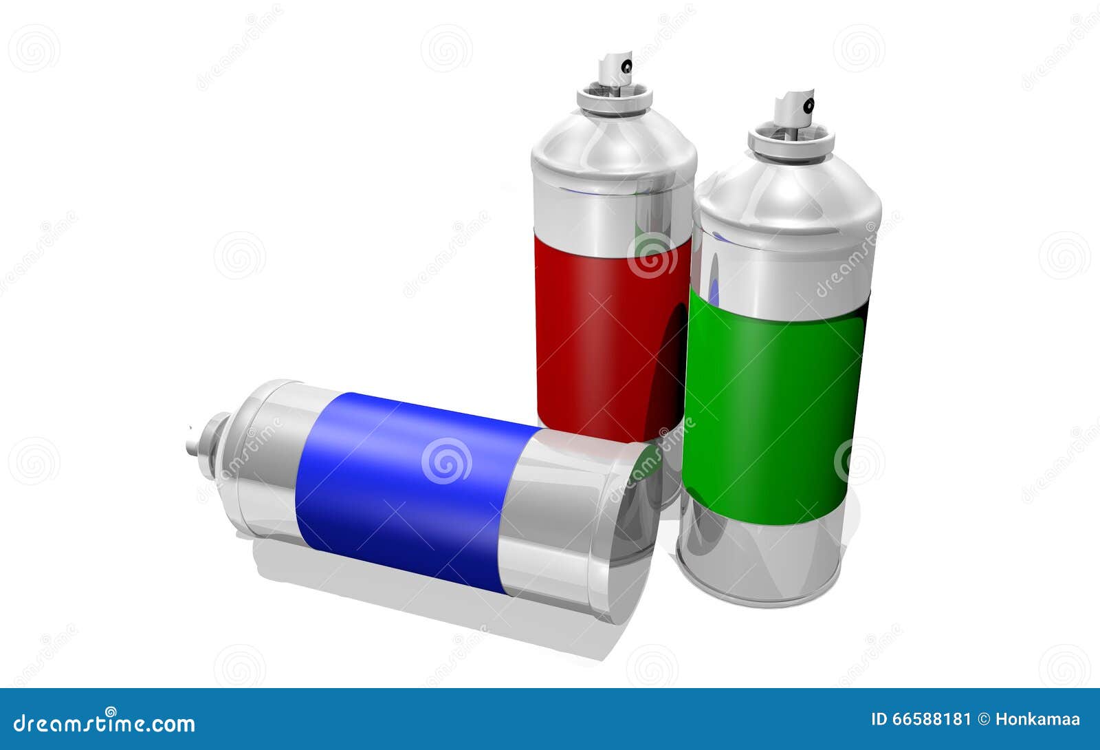 Spray paint cans stock illustration. Illustration of graphics 66588181