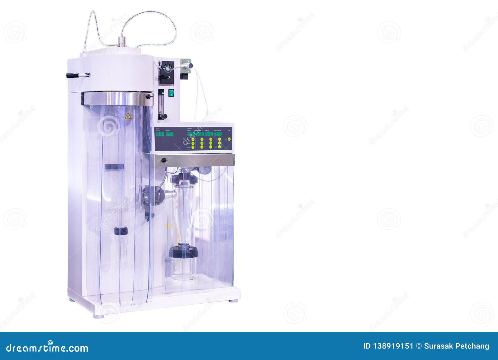 spray dryer device of lab for producing dry powder from liquid or slurry rapidly drying with hot gas for industrial food