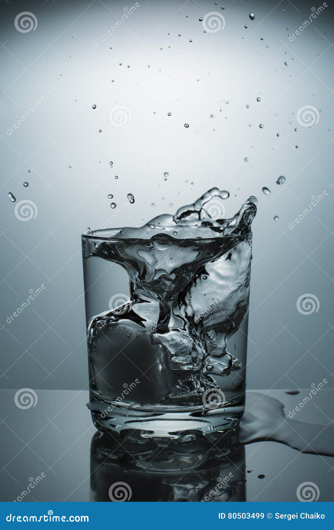 Spray in a glass of water stock image. Image of healthy 80503499