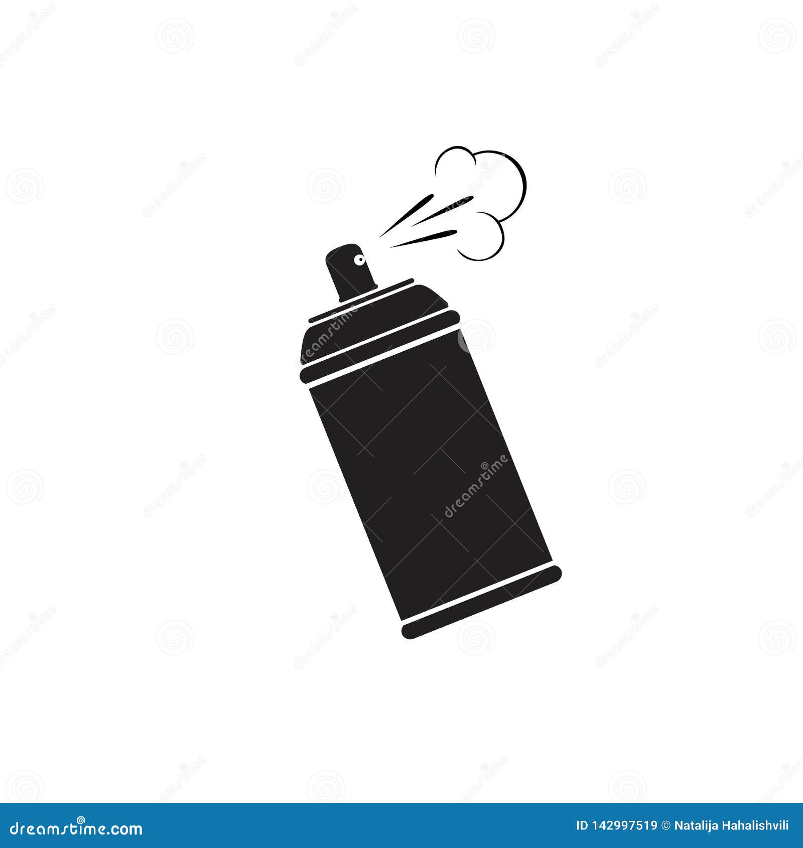 Spray Icon Concept Illustration for Design Stock Vector - Illustration