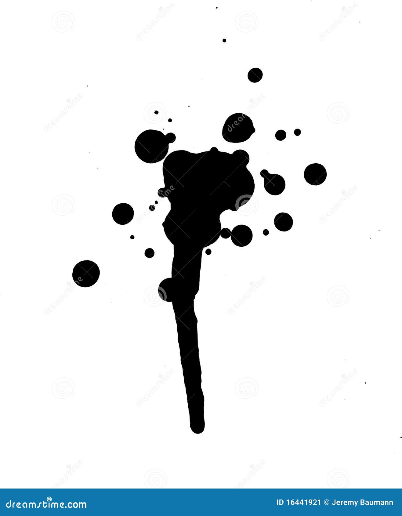 Spray paint and drips stock illustration. Illustration of background