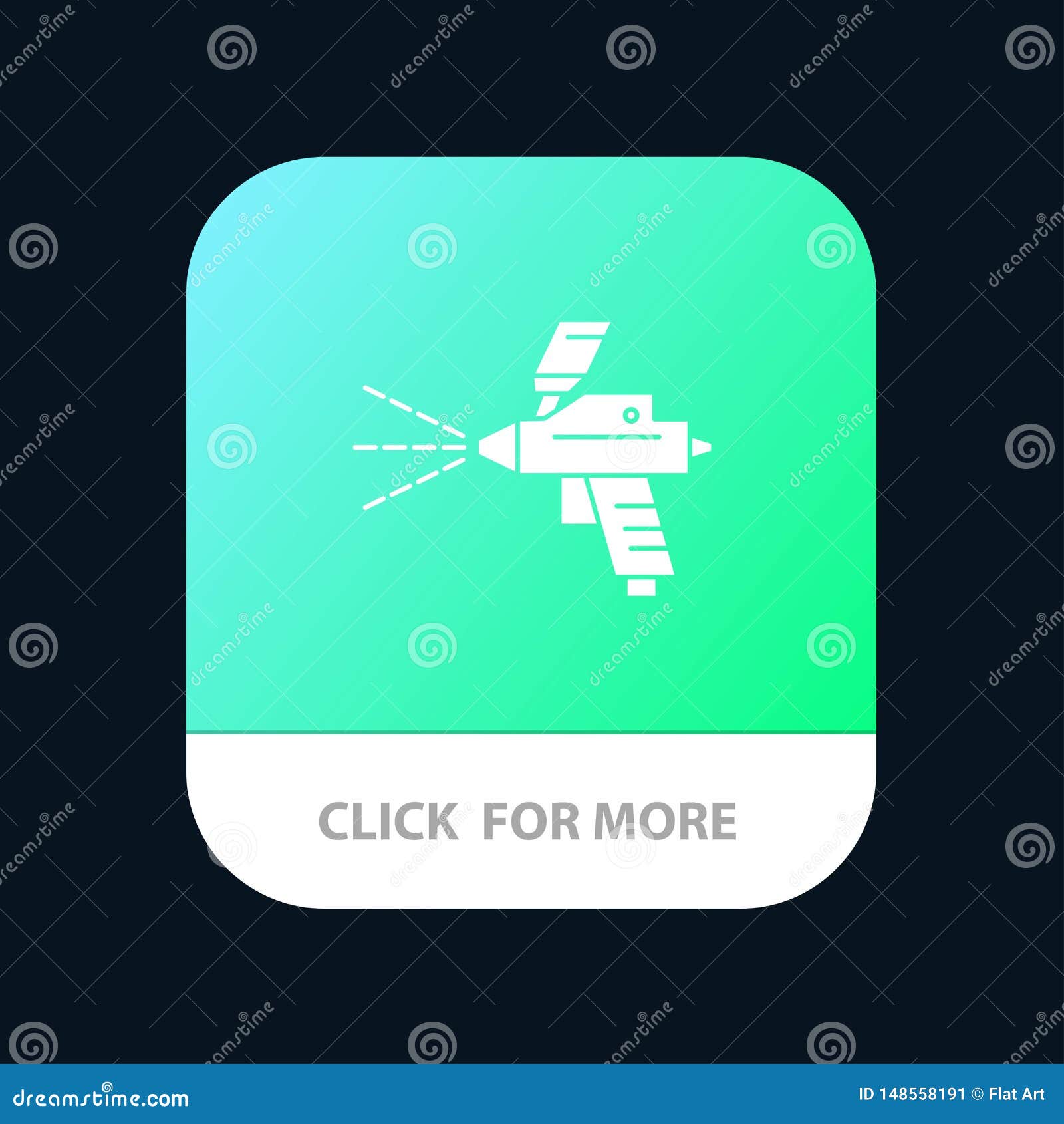 Spray Paint Gun Construction Mobile App Button Android And Ios Glyph Version Stock Vector Illustration Of Design Industrial Spray Paint Gun Construction Mobile App Button Android And Ios Glyph Version Stock Vector Illustration Of Design Industrial
