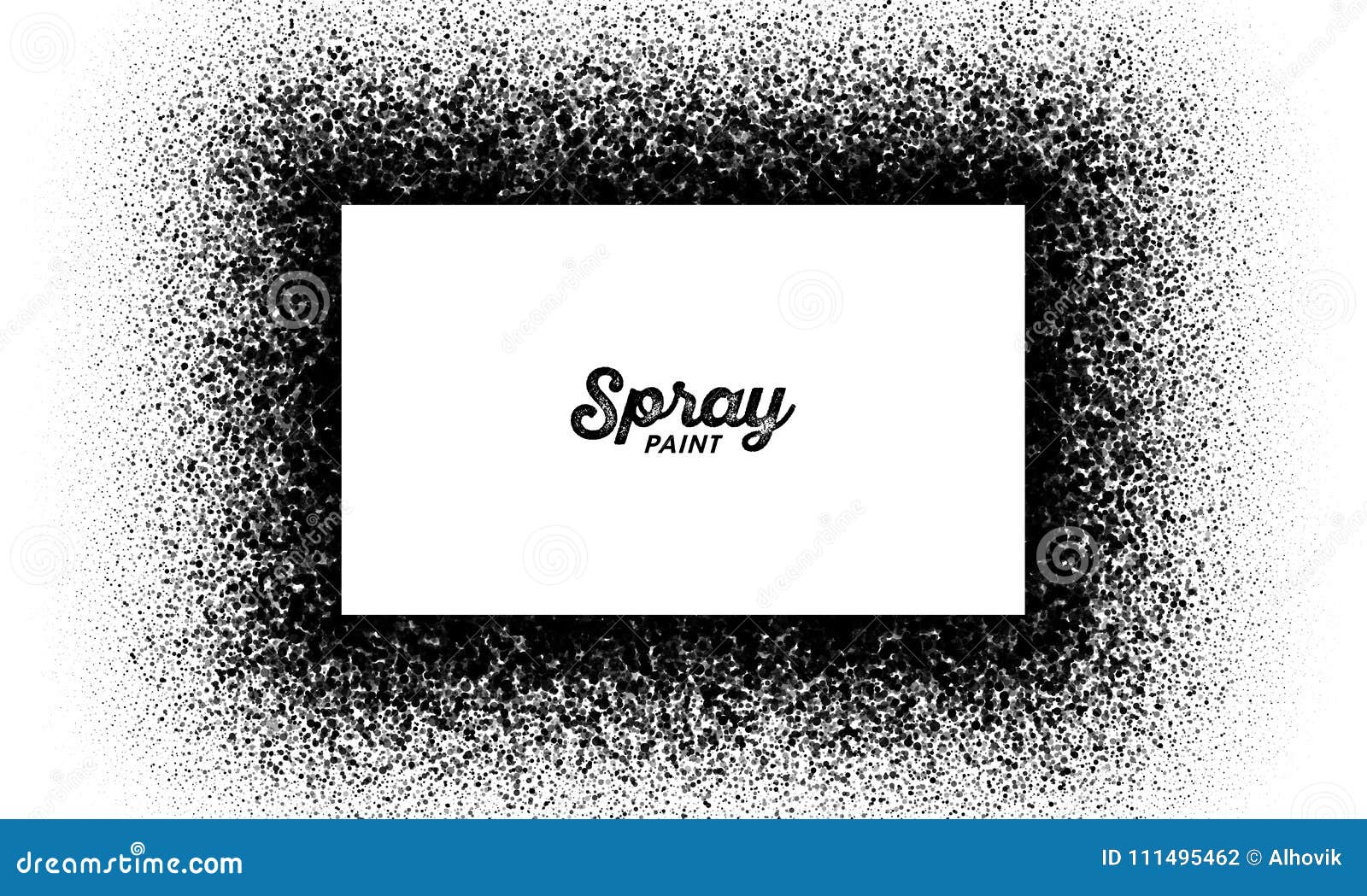 Splatter Drippy Spray. Paint Brush Airbrush Texture. Effect Paintbrush