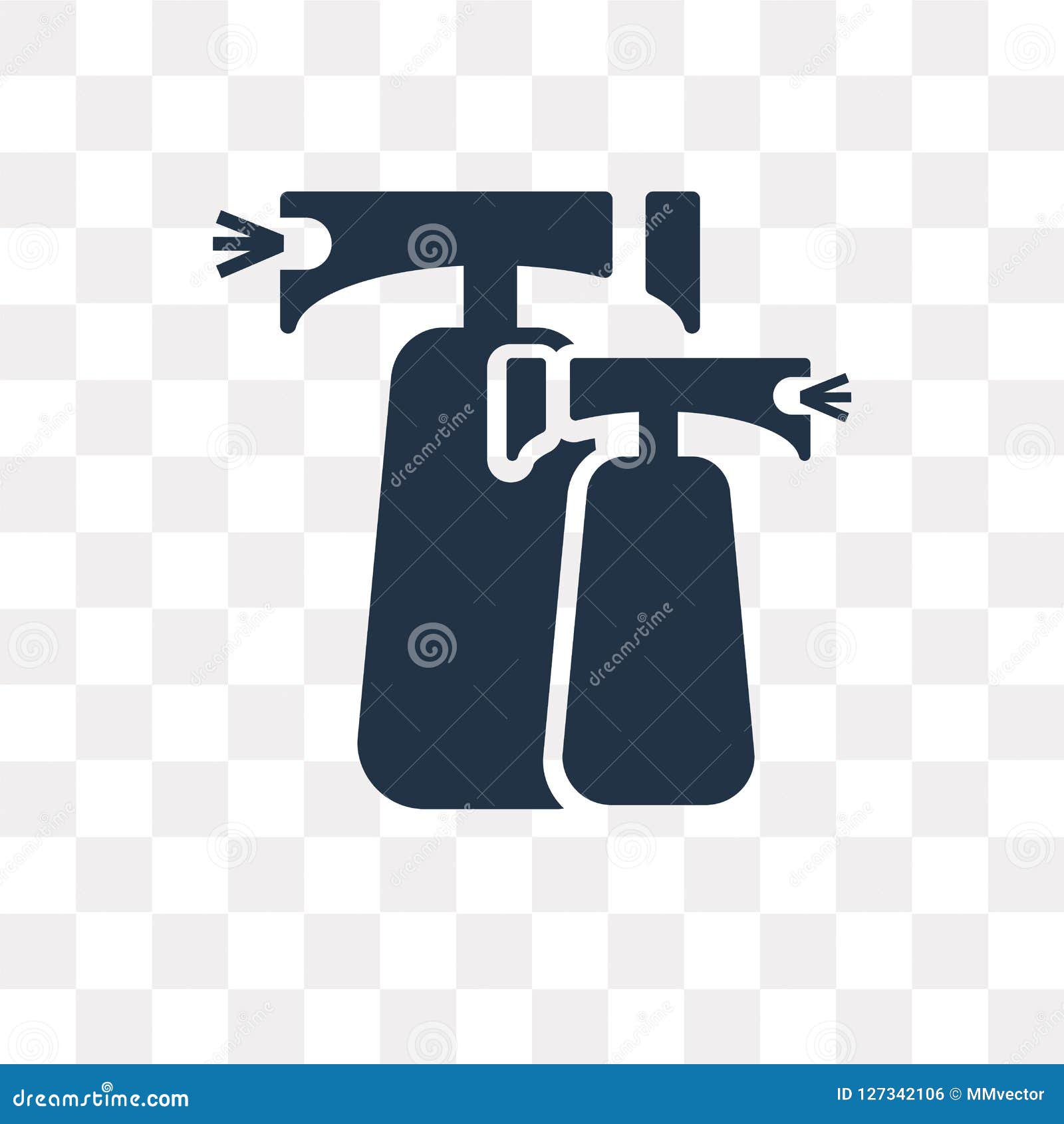 Spray Vector Icon Isolated On Transparent Background Spray Tra