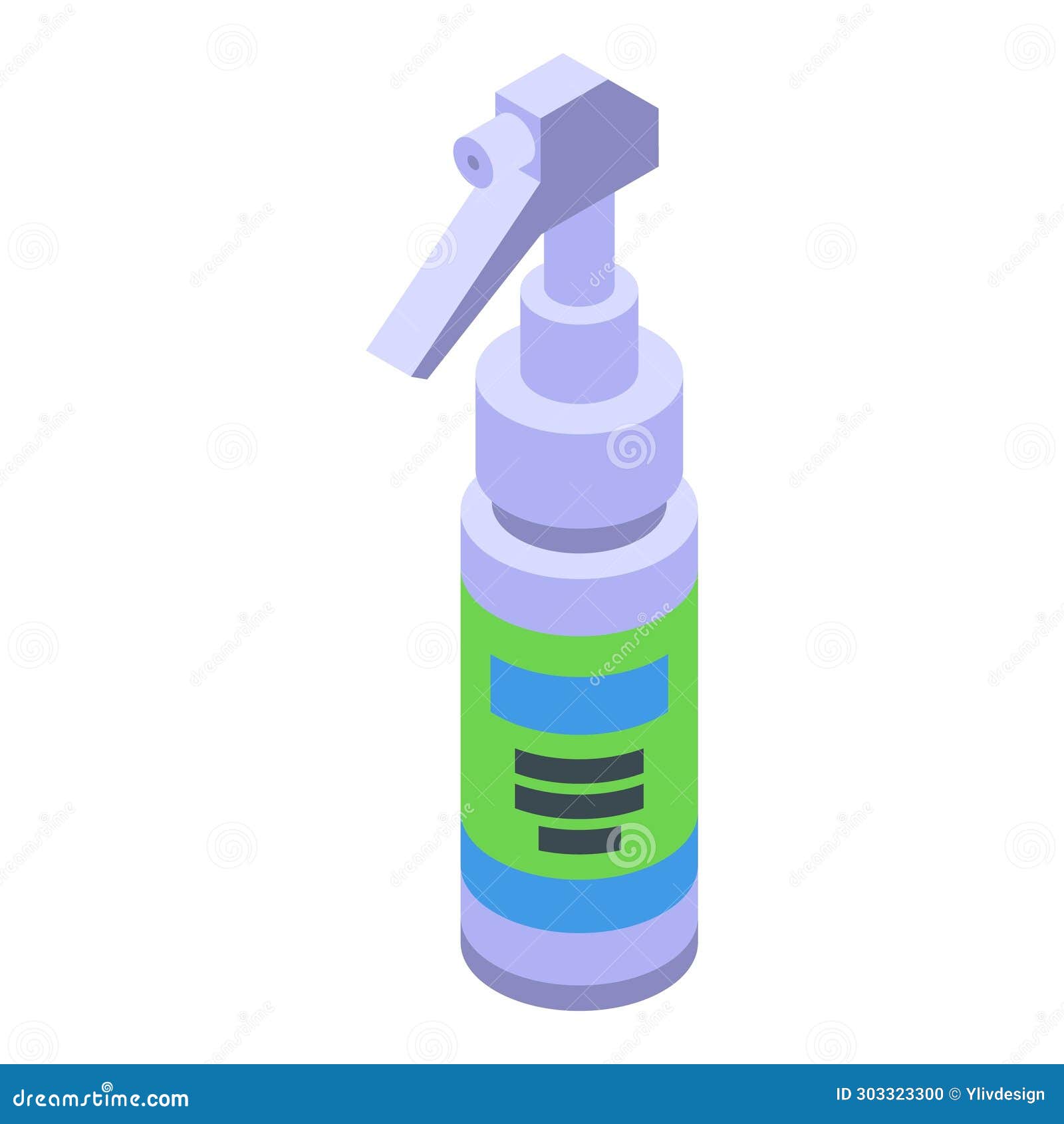 sprayer baby diaper icon isometric . ailment medicinal