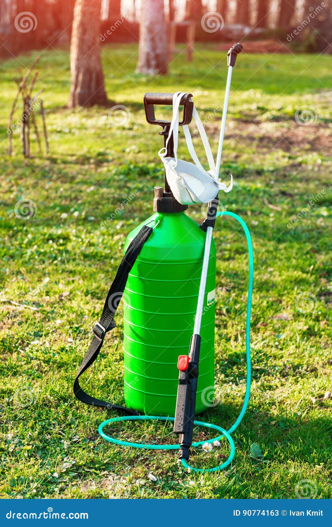 Sprayer stock image. Image of garden, green, chemical 90774163