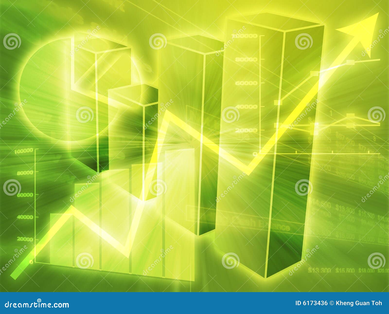 Spreadsheet Business Charts Illustration Stock Illustration Illustration of commissions