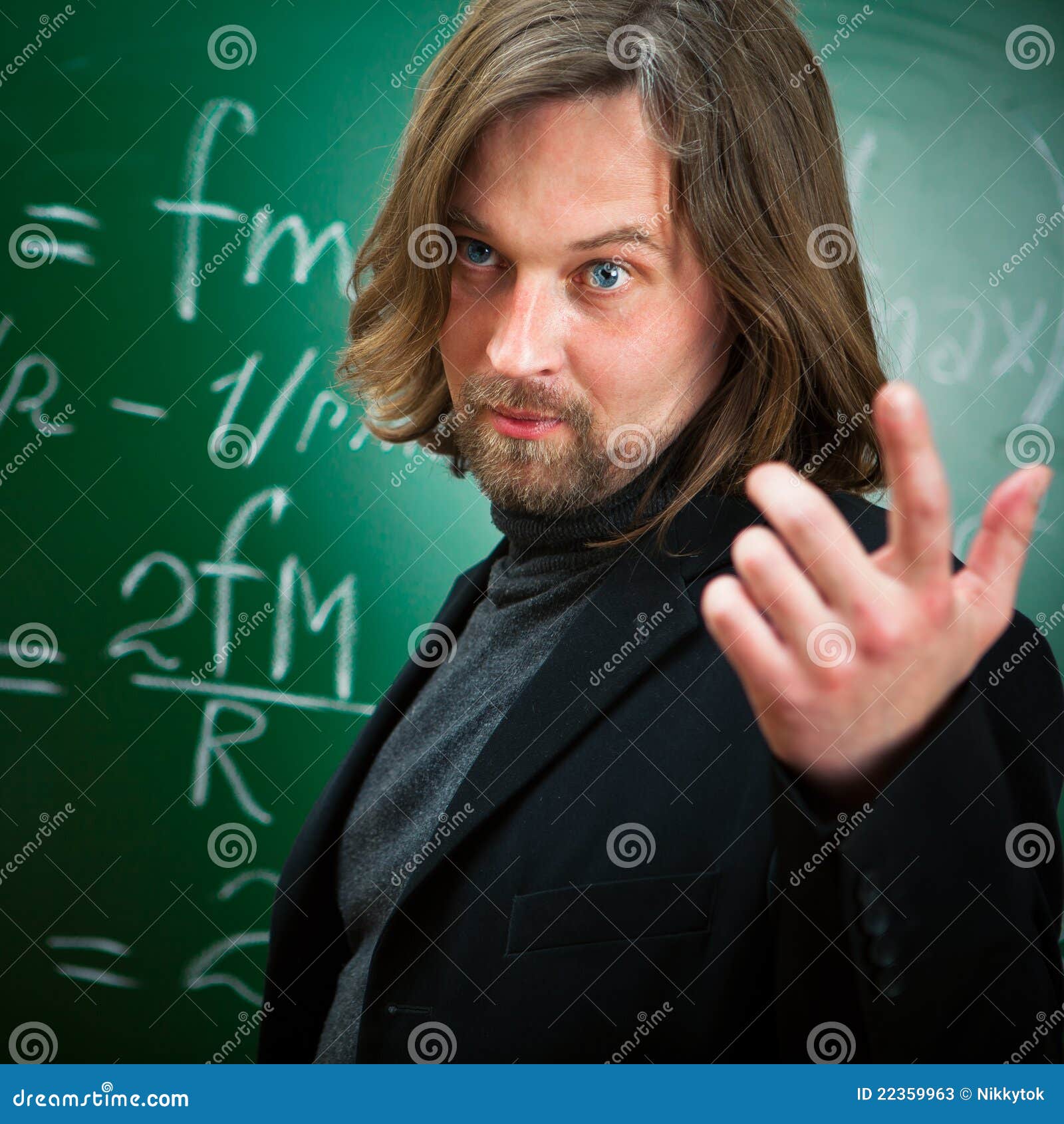 Sprechender Professor Stockbild Bild Von Ausbilder Lektion 22359963