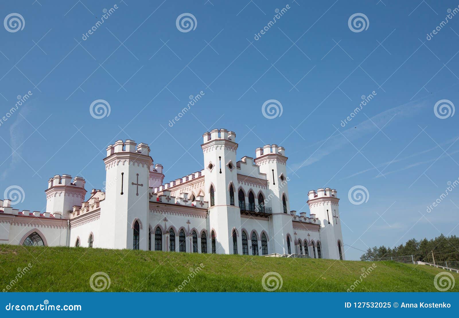 kossovo castle in belarus in may