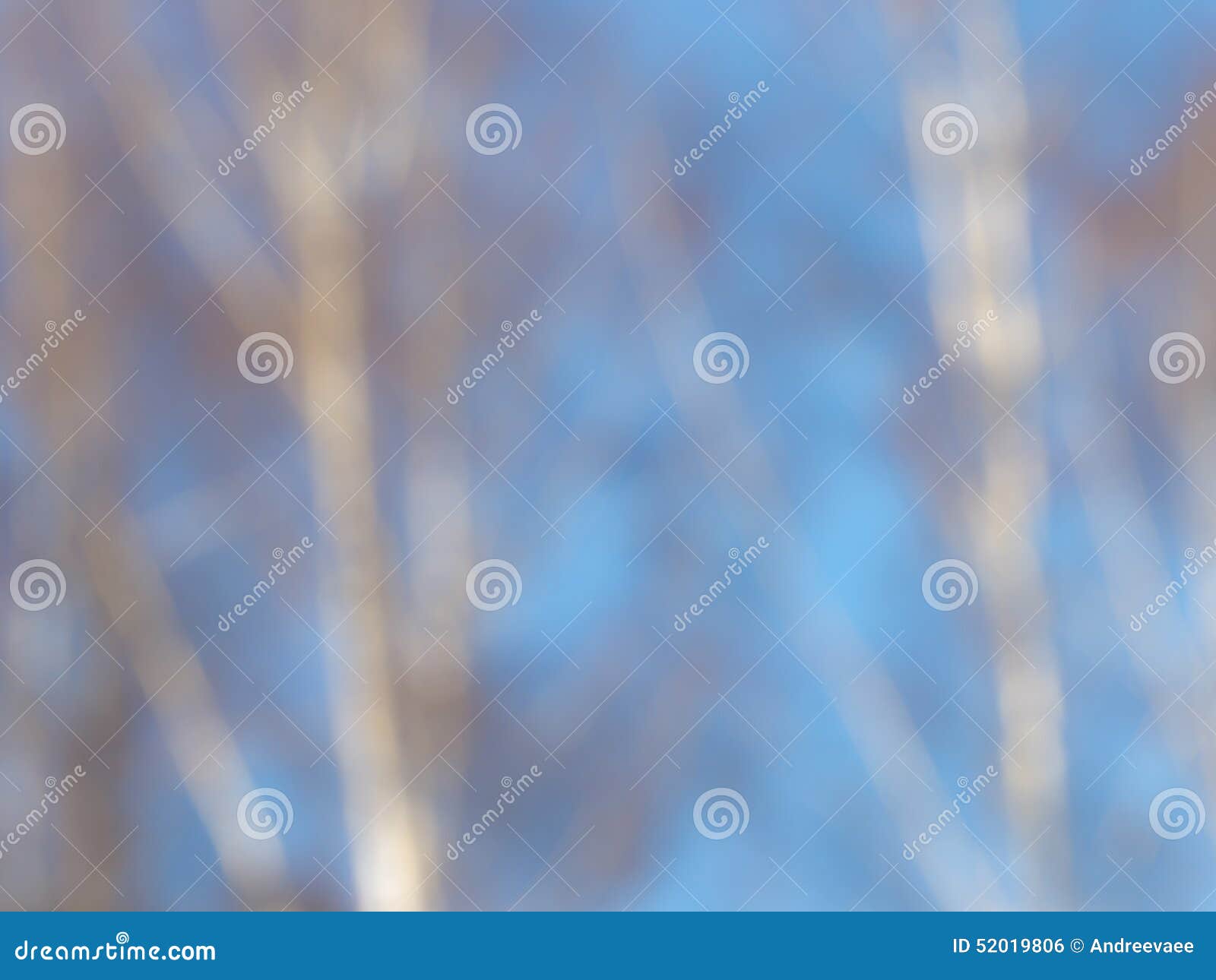 spring blue abstraction