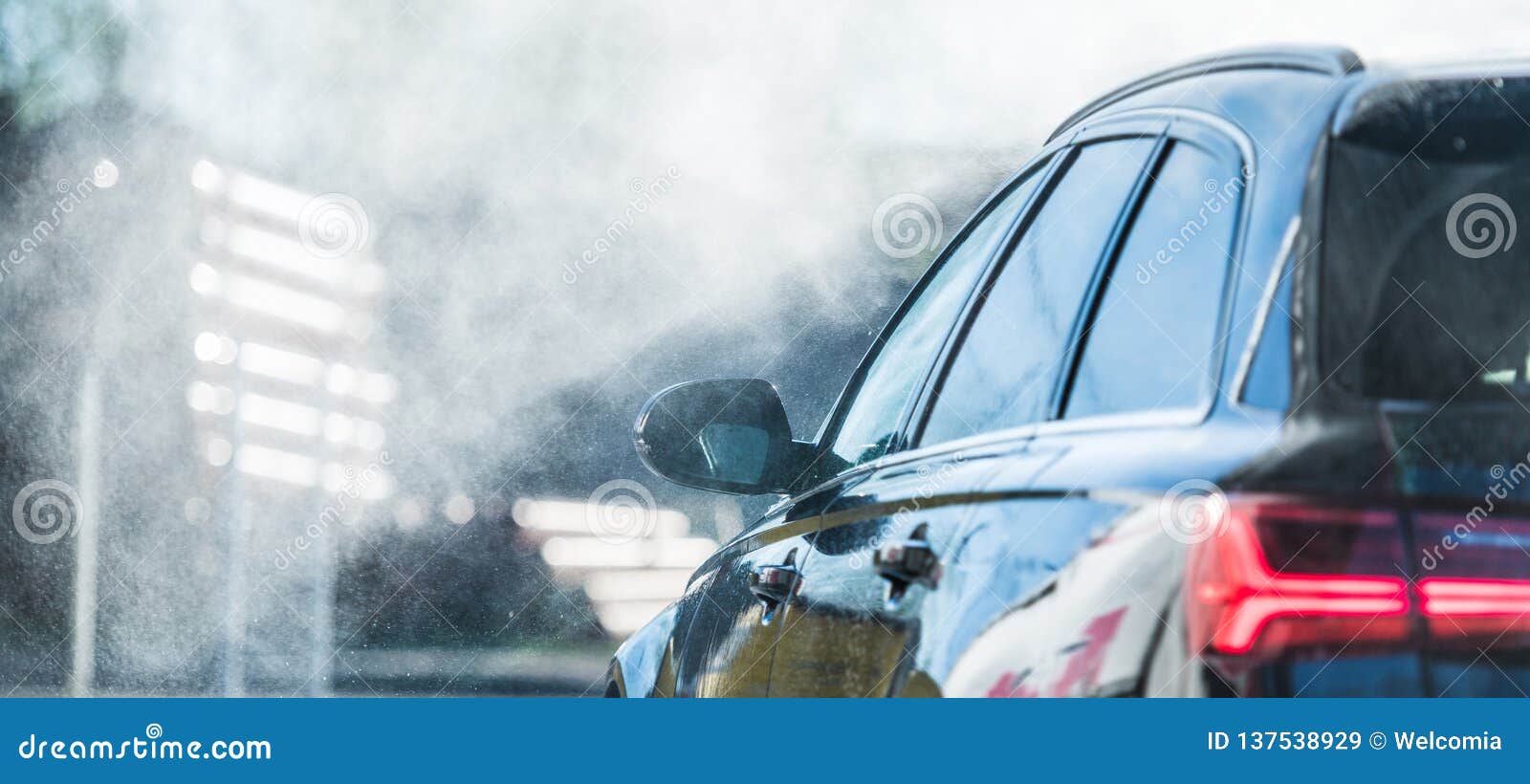 Spring Car Pressure Washing Stock Image Image of cleaning, wash