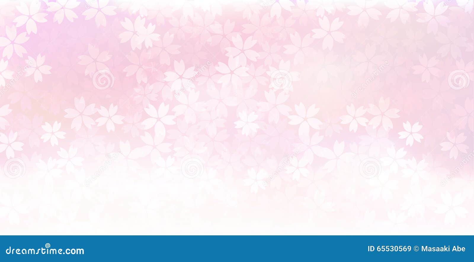 Spring Cherry Blossom Background Stock Illustration Illustration of