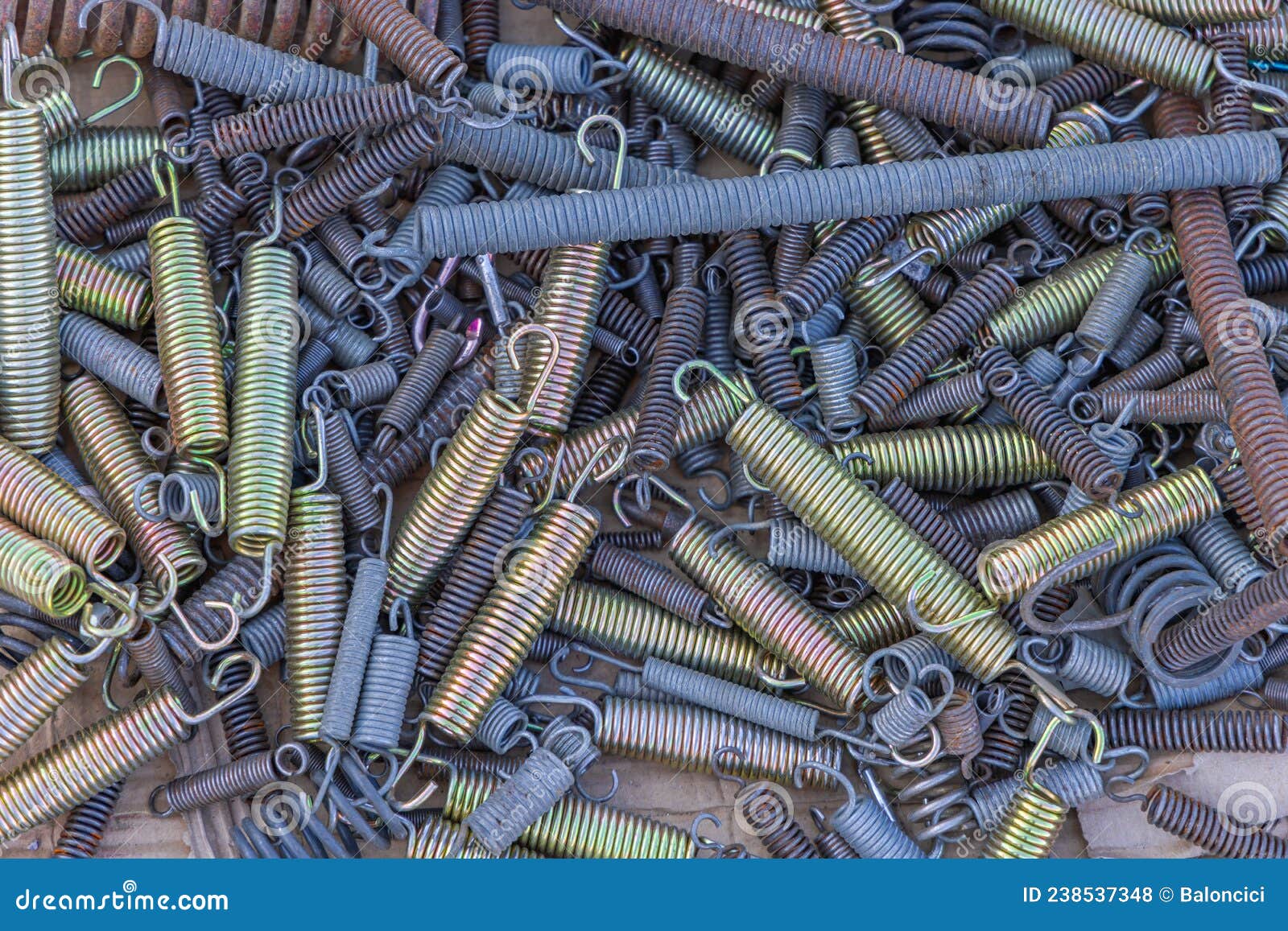 Spring Coils Mix stock photo. Image of coils, structure 238537348