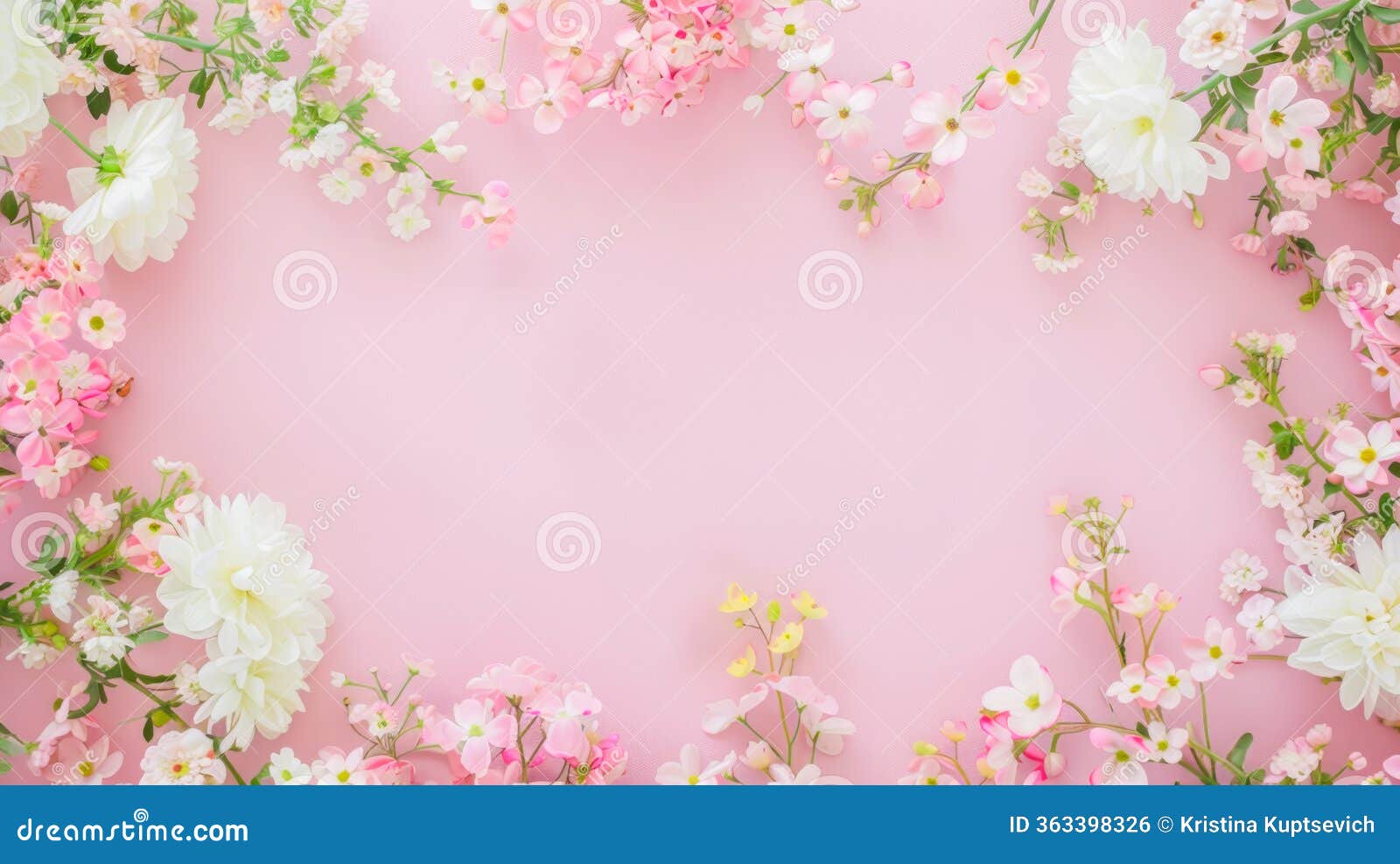Spring Flower Background with Branches of Blossoming Spring Flowers on Pink  Backdrop Stock Photo - Image of garden, branch: 363398326, image size:1600x987