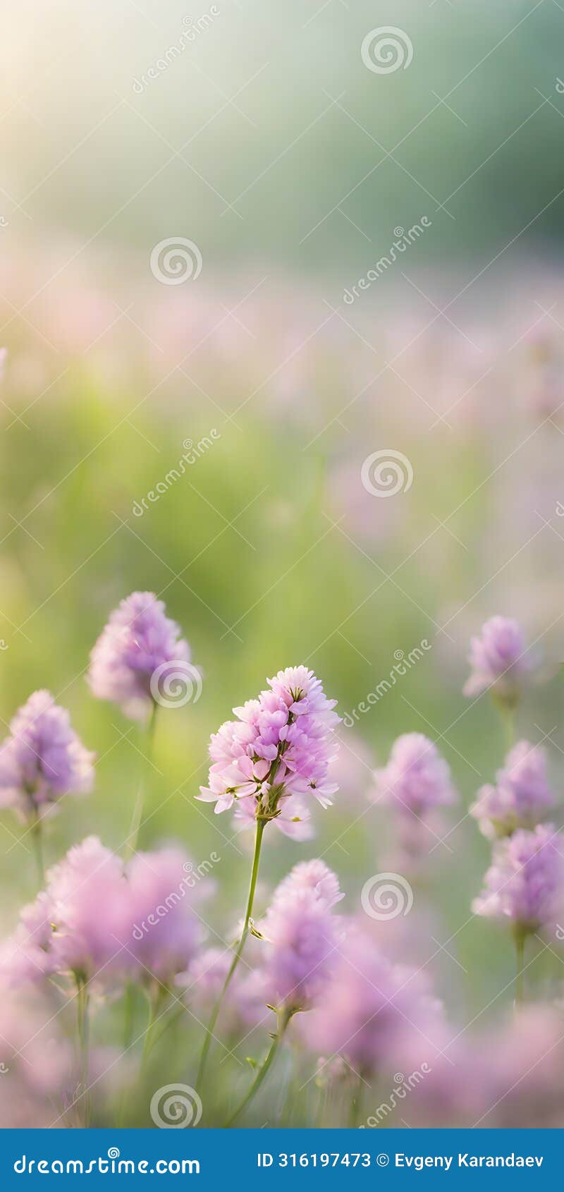 spring flowers emerging gently, a burst of life in a minimalist landscape. softly out of focus, lending an ethereal charm
