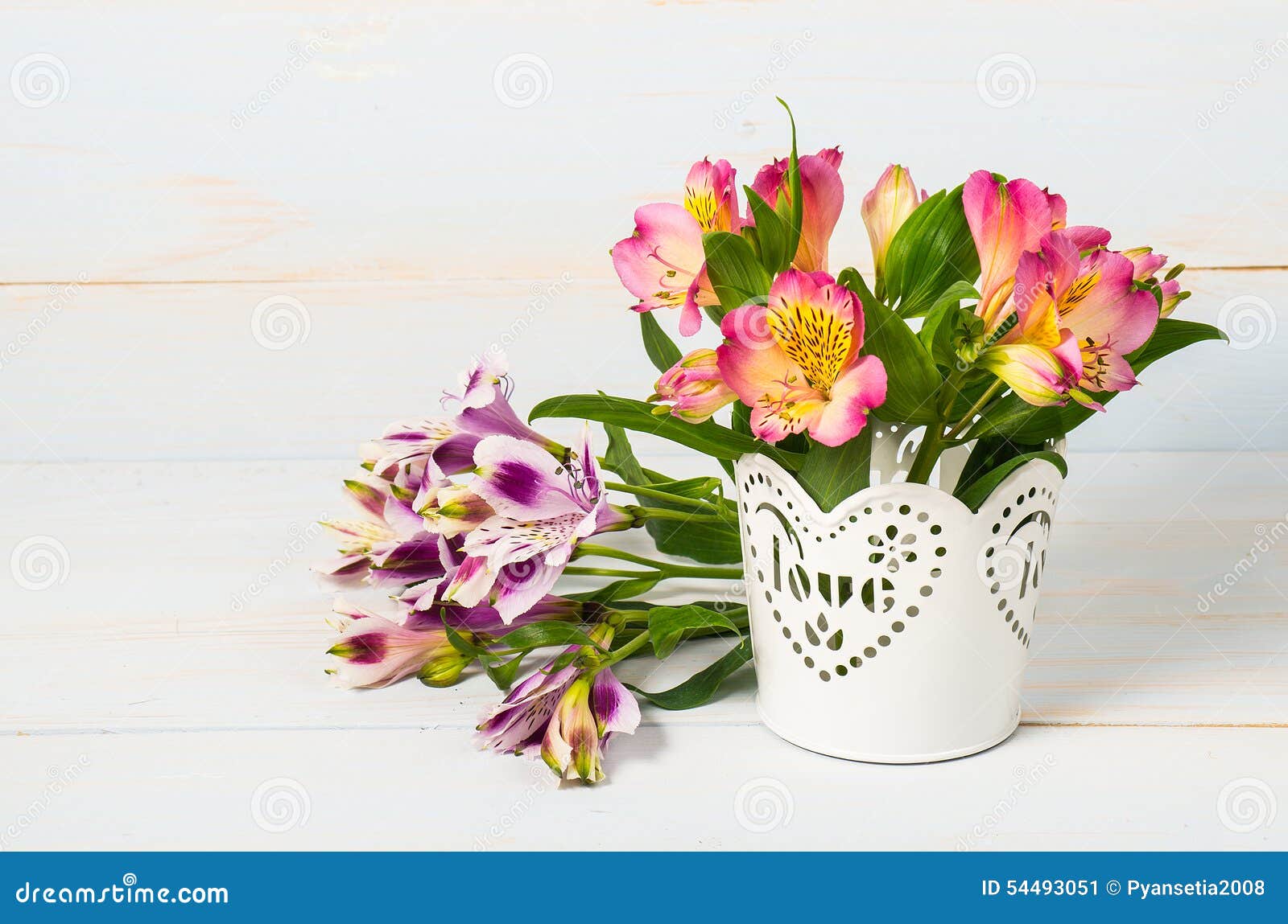 Spring flowers in pot stock image. Image of season, celebration 54493051