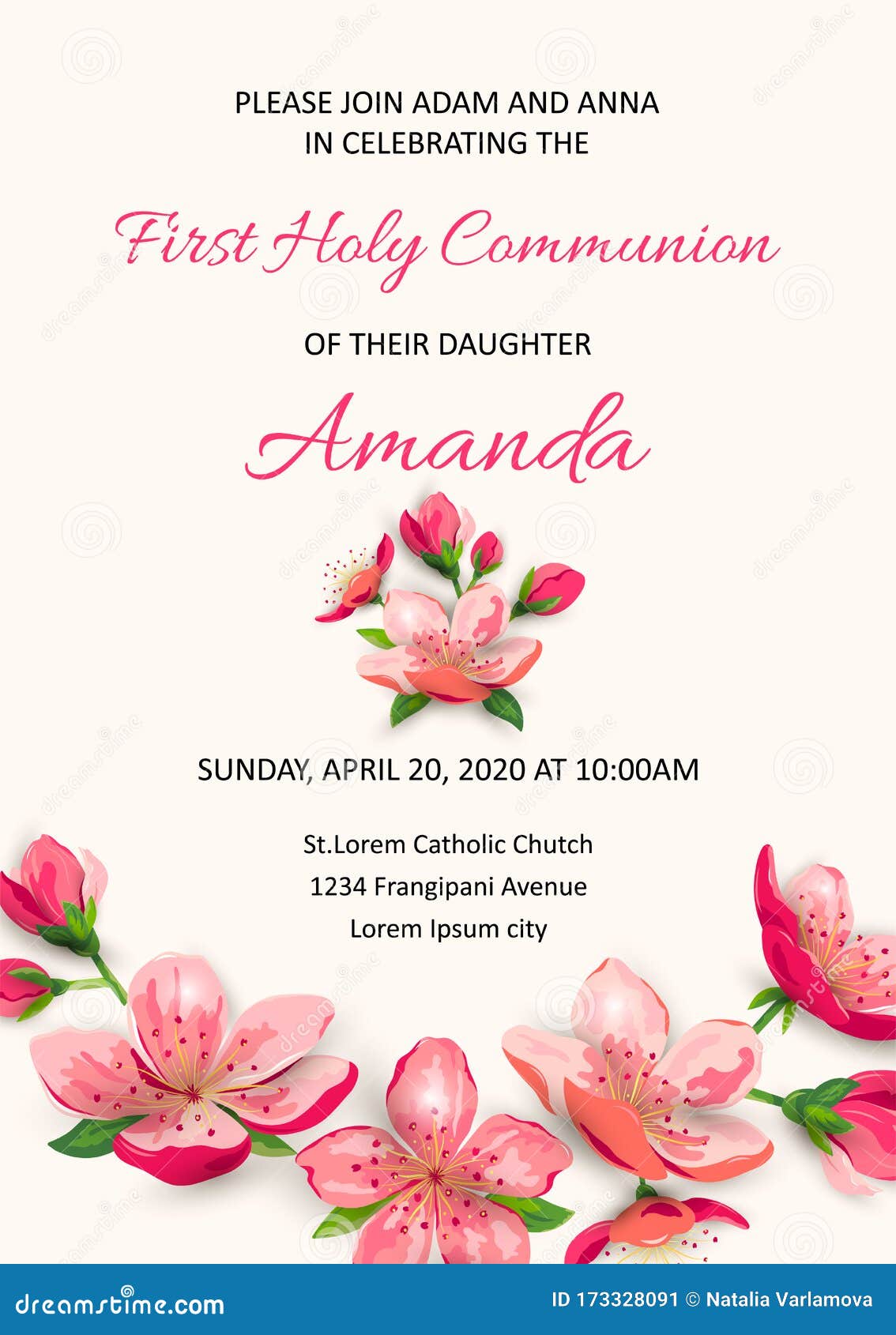Blessed Invitation Card: A Perfect Way to Celebrate