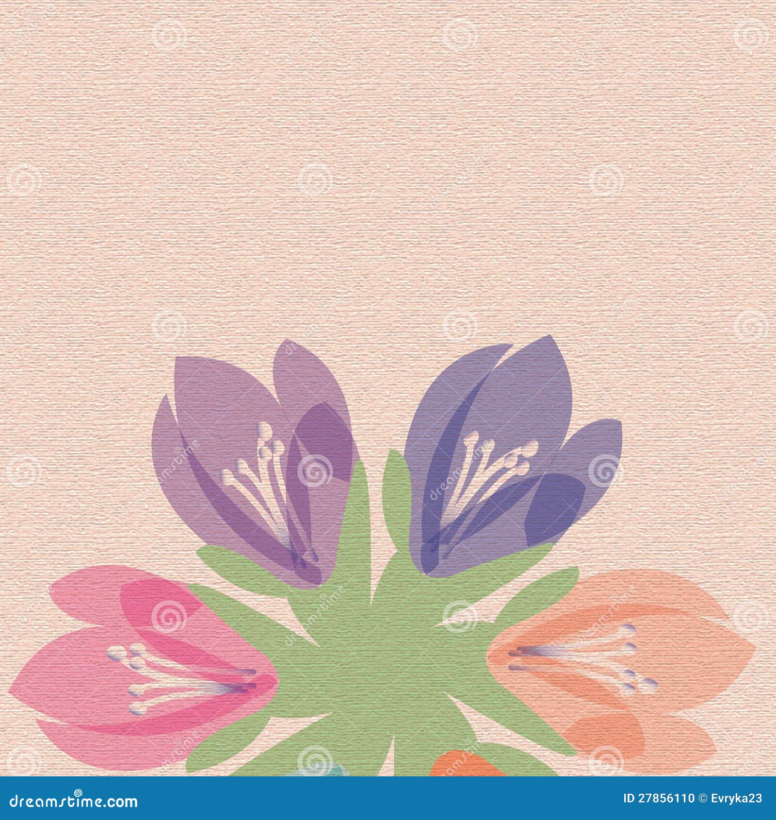 Spring Material Pattern Background Stock Vector - Illustration of flora