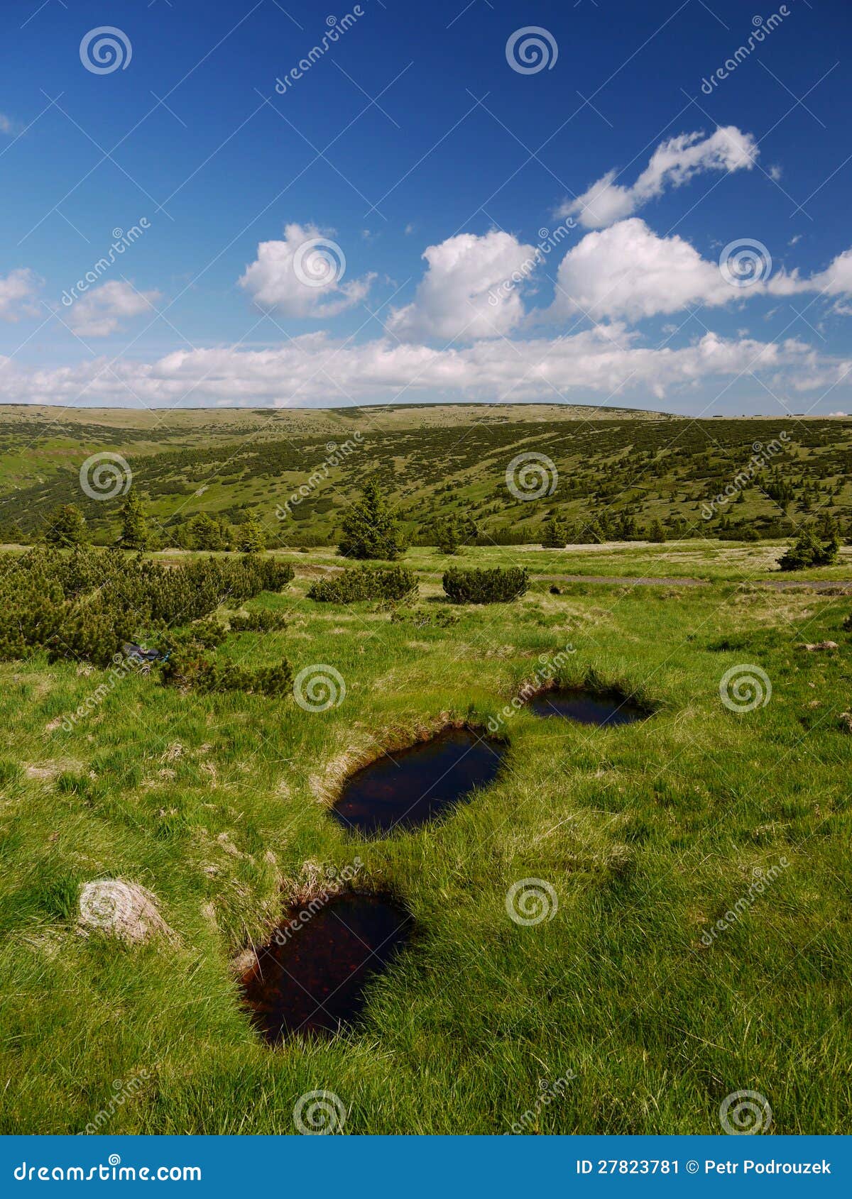 Spring mountain stock image. Image of hills, small, altitude 27823781