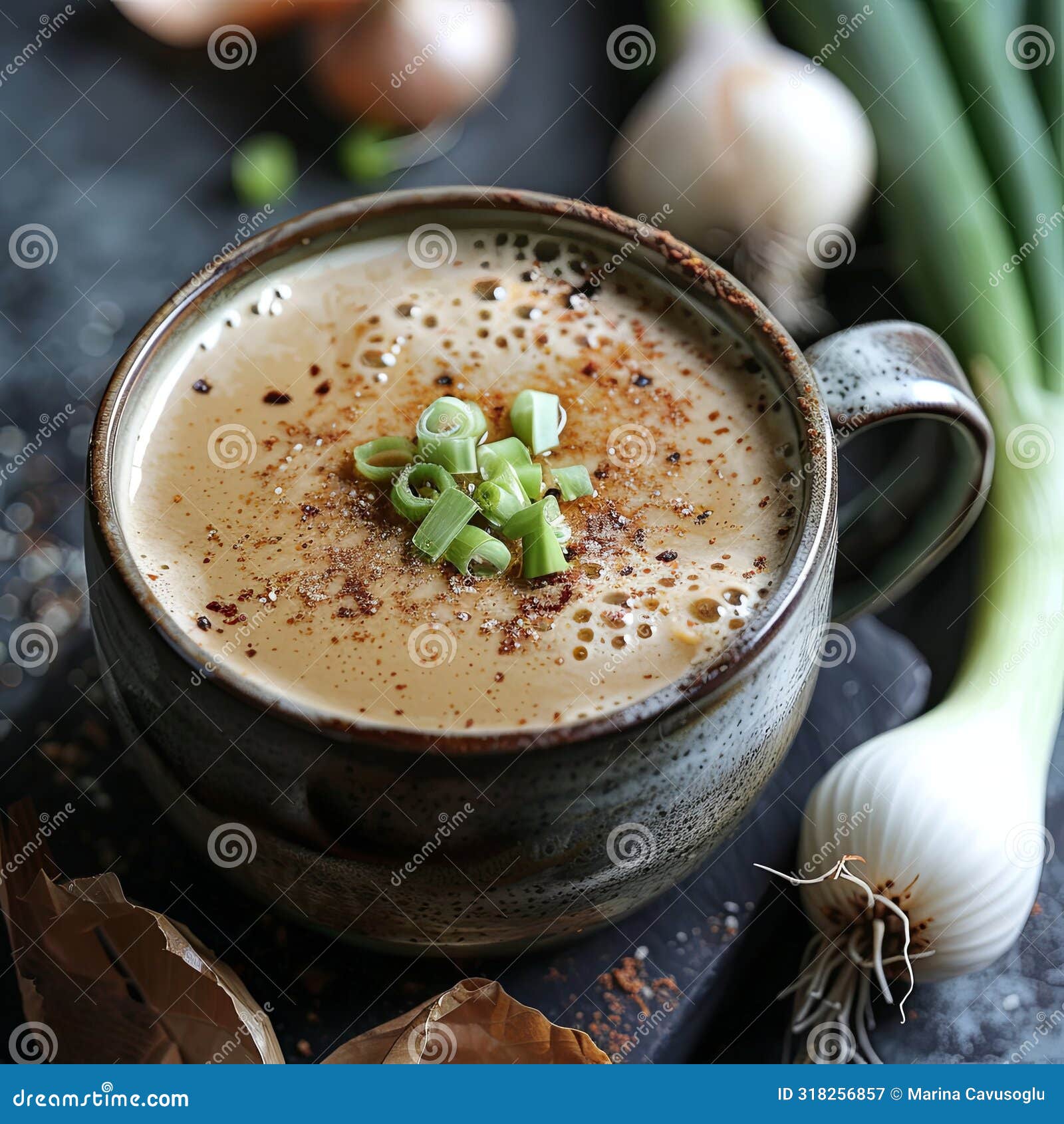 spring onion coffee to go