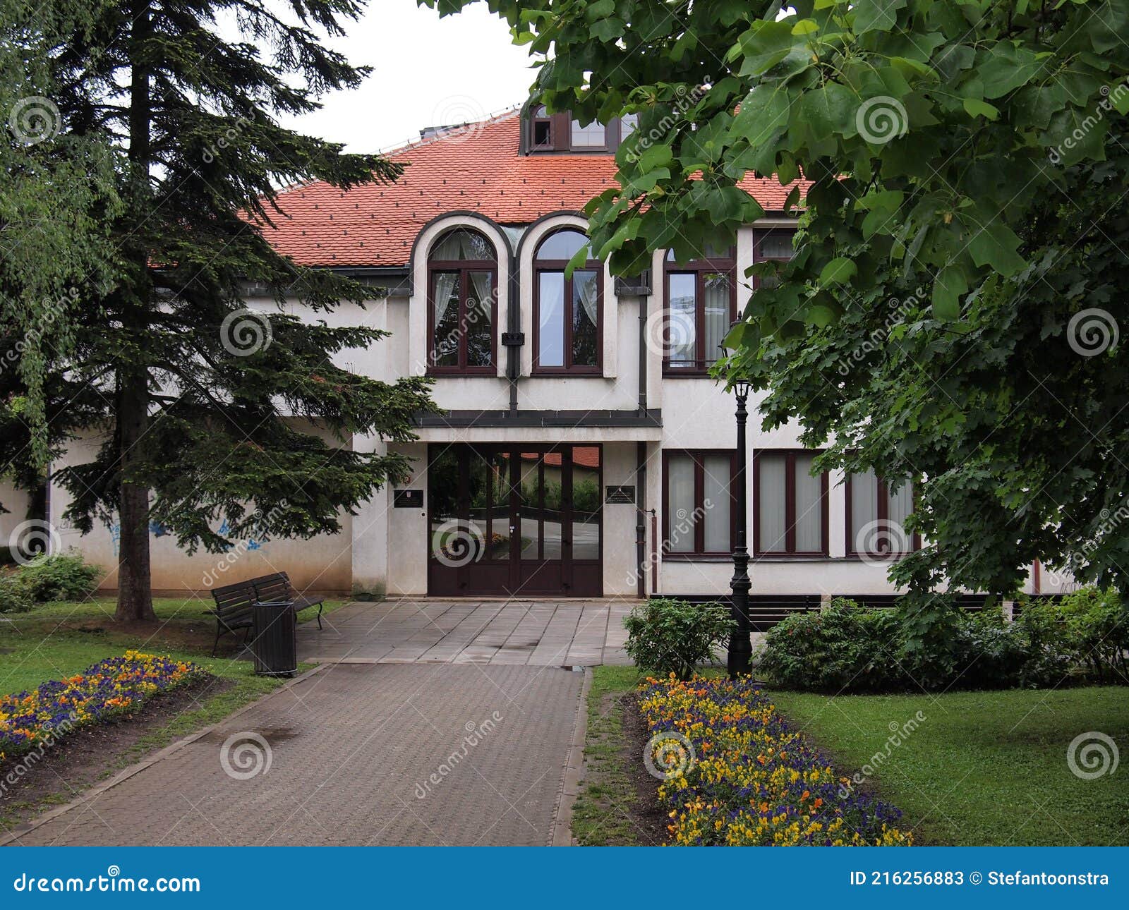 Spring in Samobor (Zagreb County, Croatia) Editorial Stock Photo