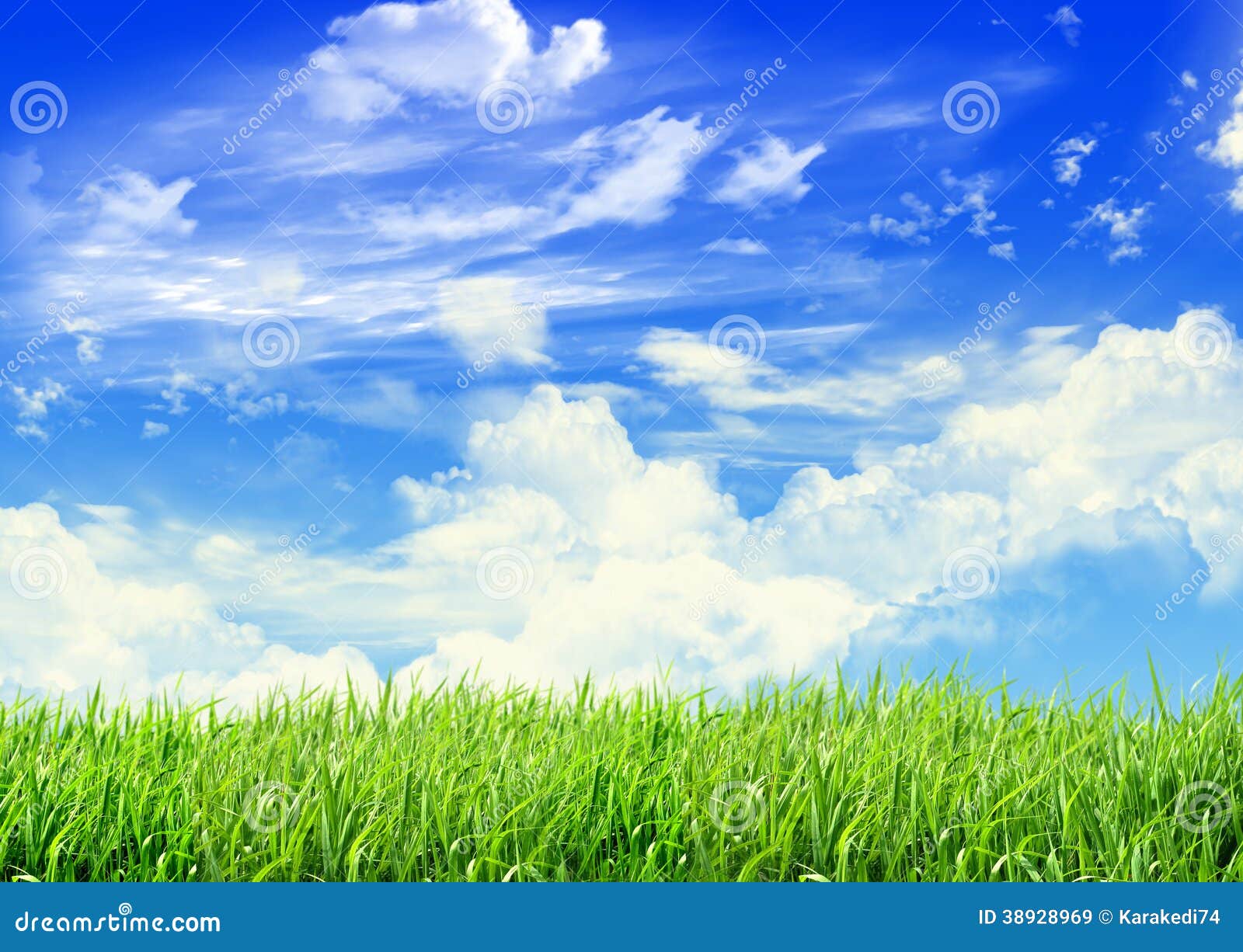 Spring Sky Stock Photo Image 38928969