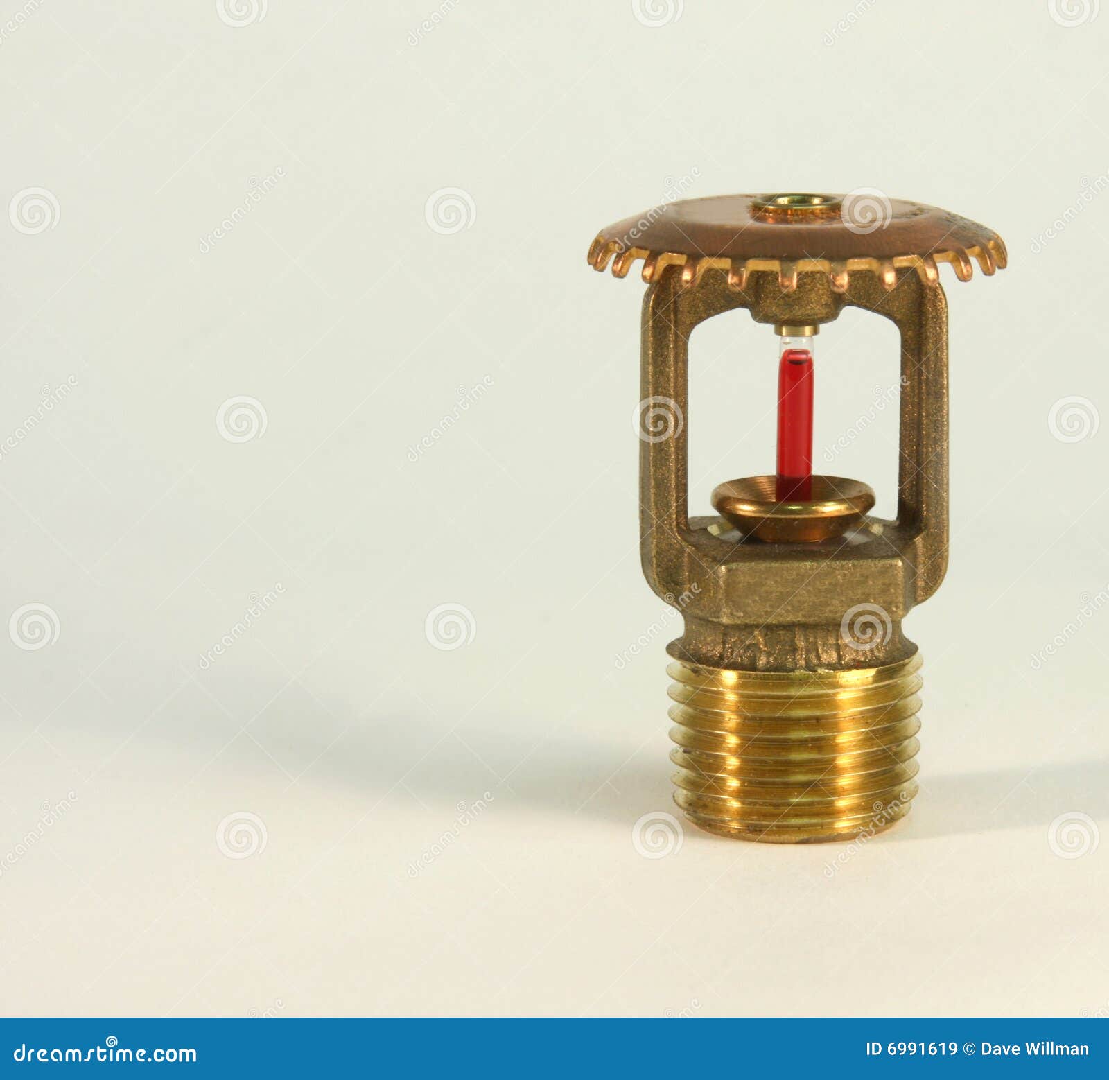 Sprinkler head stock image. Image of valve, fire, protection 6991619