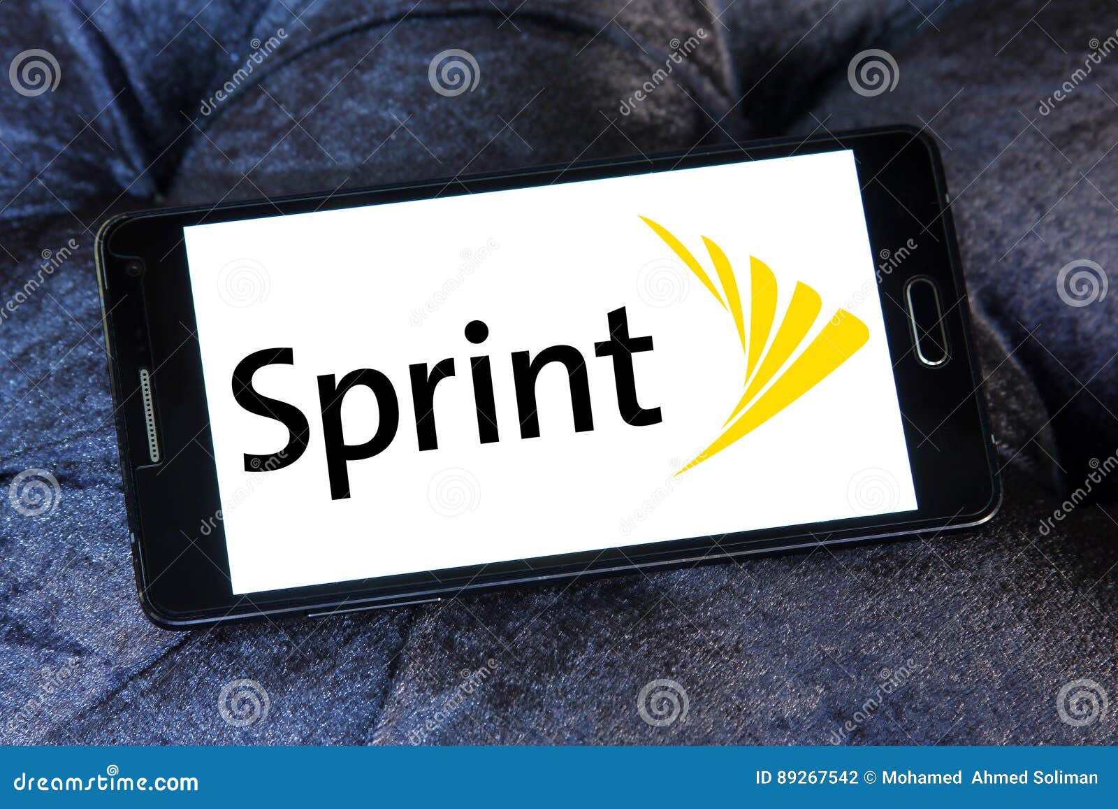 Sprint Mobile Operator Logo Editorial Photography - Image of company