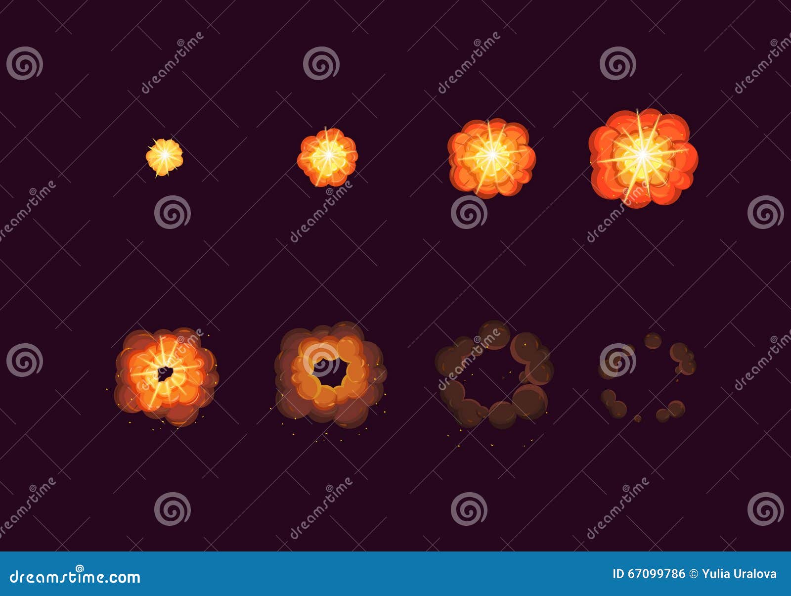 Sprite Sheet for Cartoon Fire Explosion, Mobile, Flash Game Effect Animation. 8 Frames on Dark Background. Stock Vector - Illustration of game, computer: 67099786 Sprite Sheet for Cartoon Fire Explosion, Mobile, Flash Game Effect Animation. 8 Frames on Dark Background. Stock Vector - Illustration of game, computer: 67099786