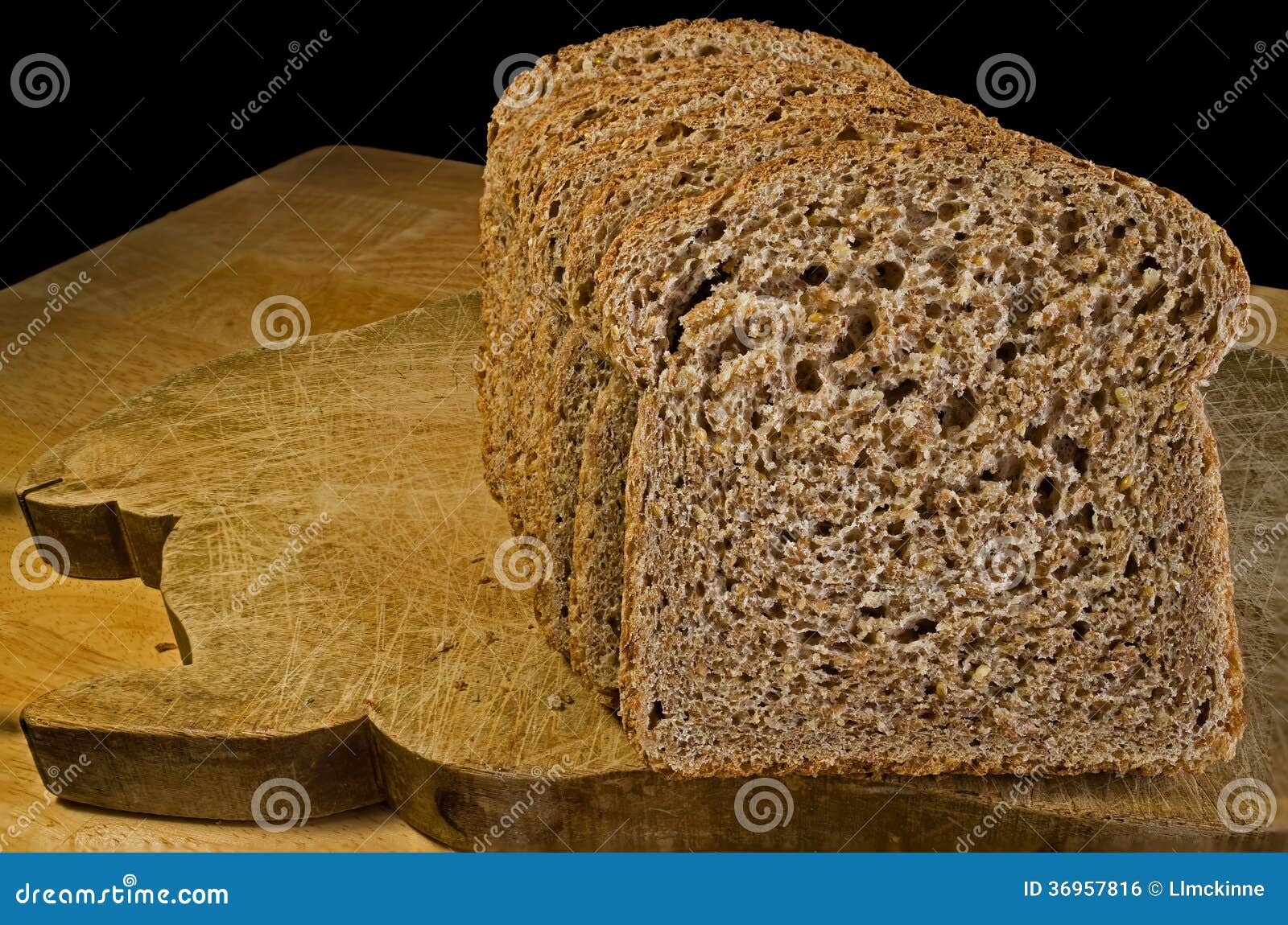Sprouted Bread stock photo. Image of flour, organic, wheat 36957816