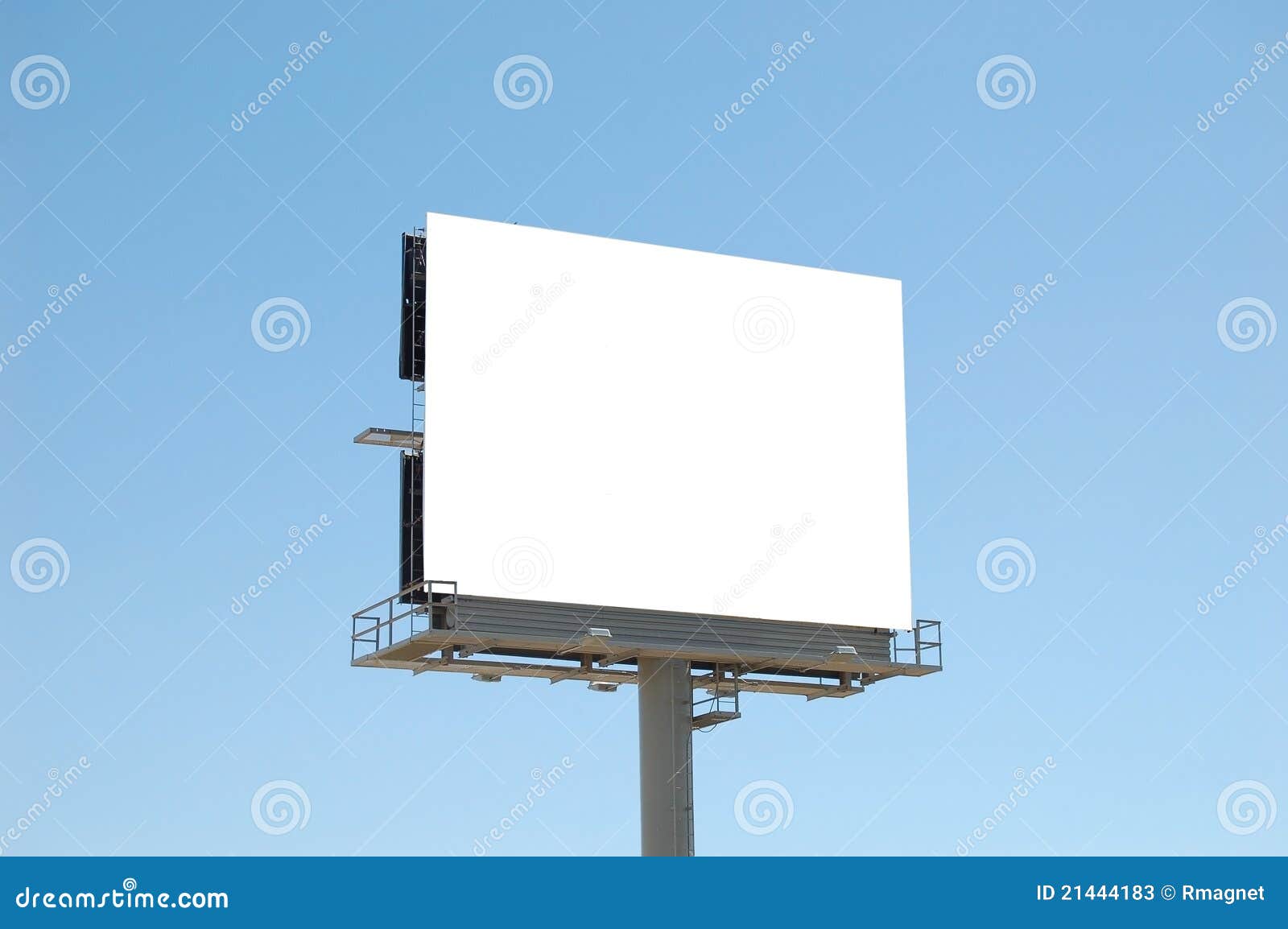 Download Square Blank billboard stock image. Image of billboard ...