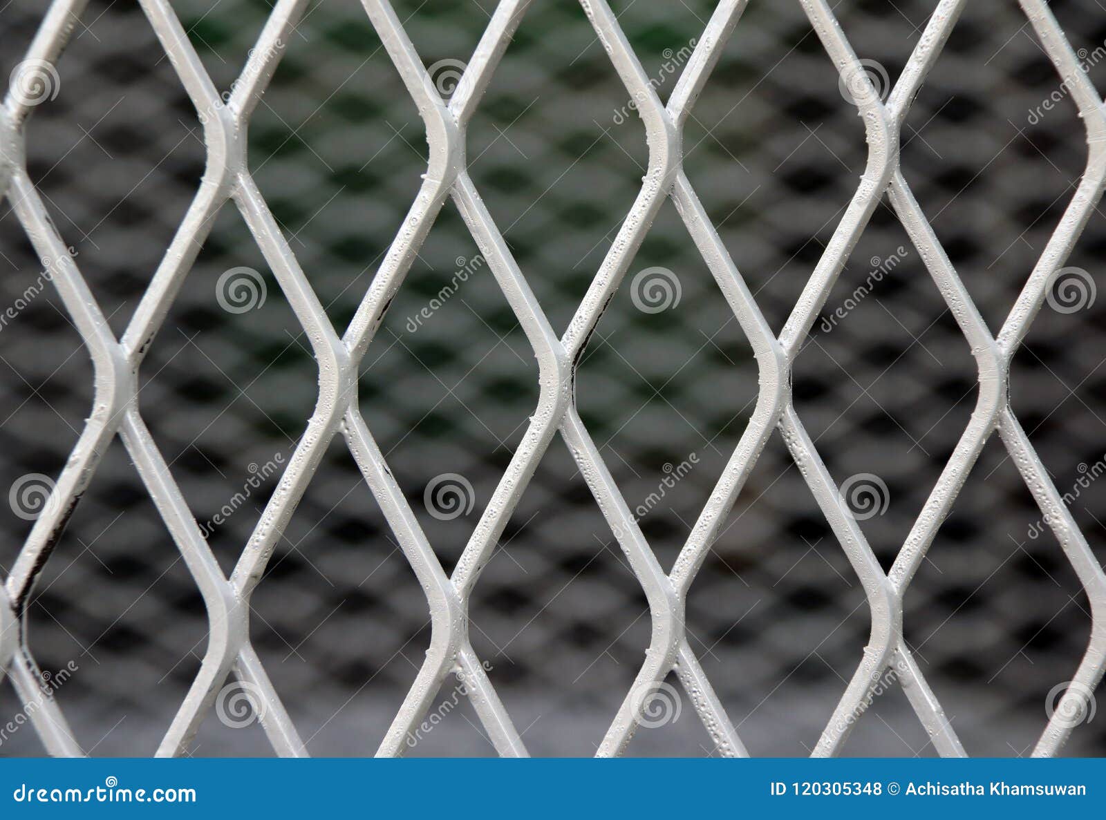Square Diagonal Pattern of Metal Cage. Pattern of Steel Grating. it is
