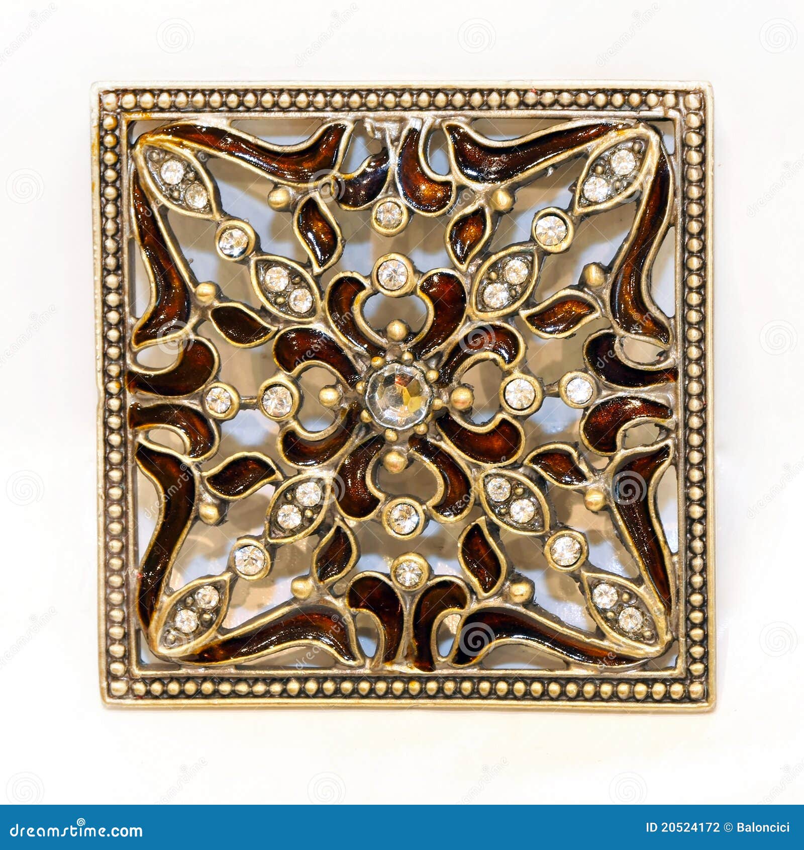 Square jewellery stock photo. Image of square, decor 20524172