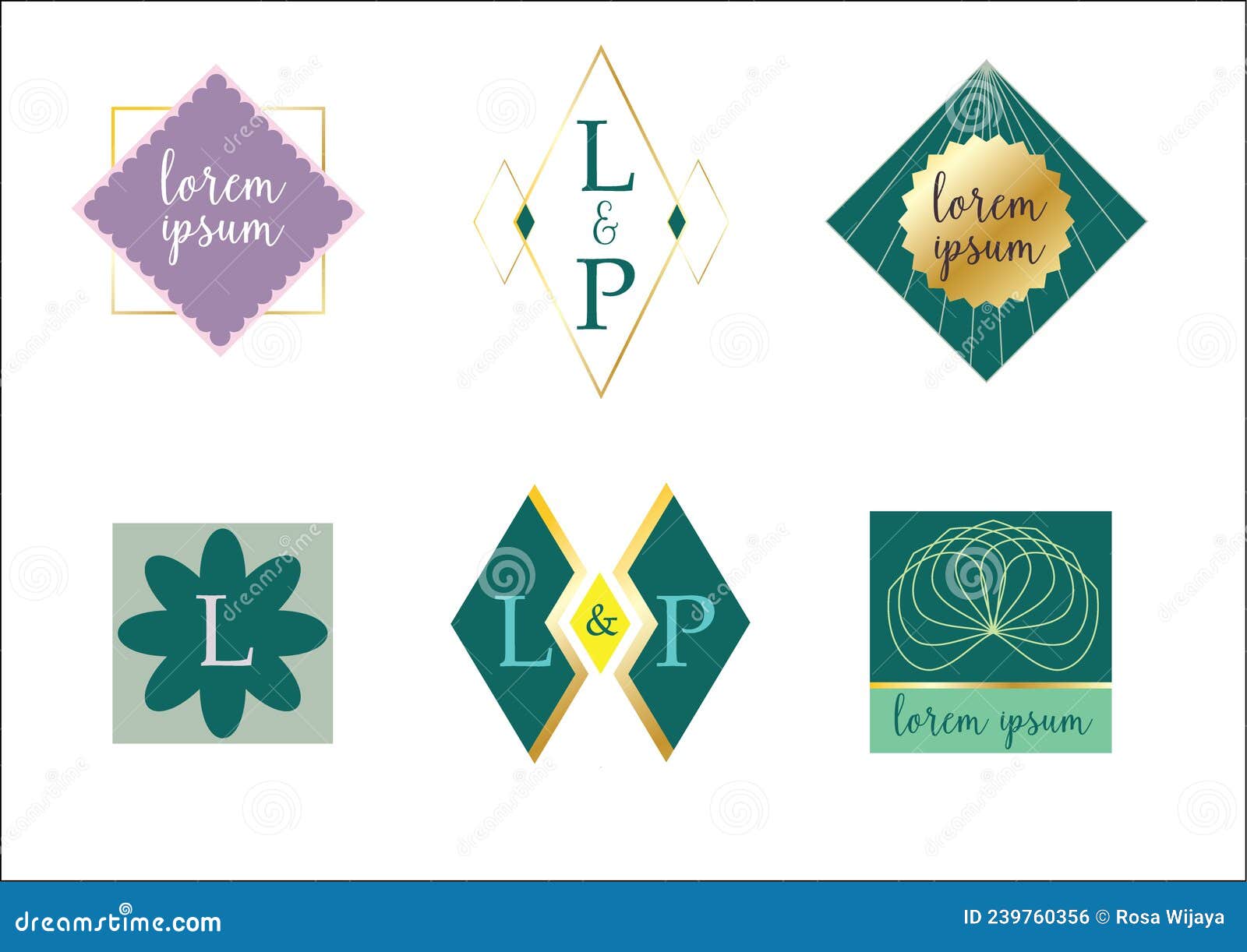 square logo s for business and personal 6