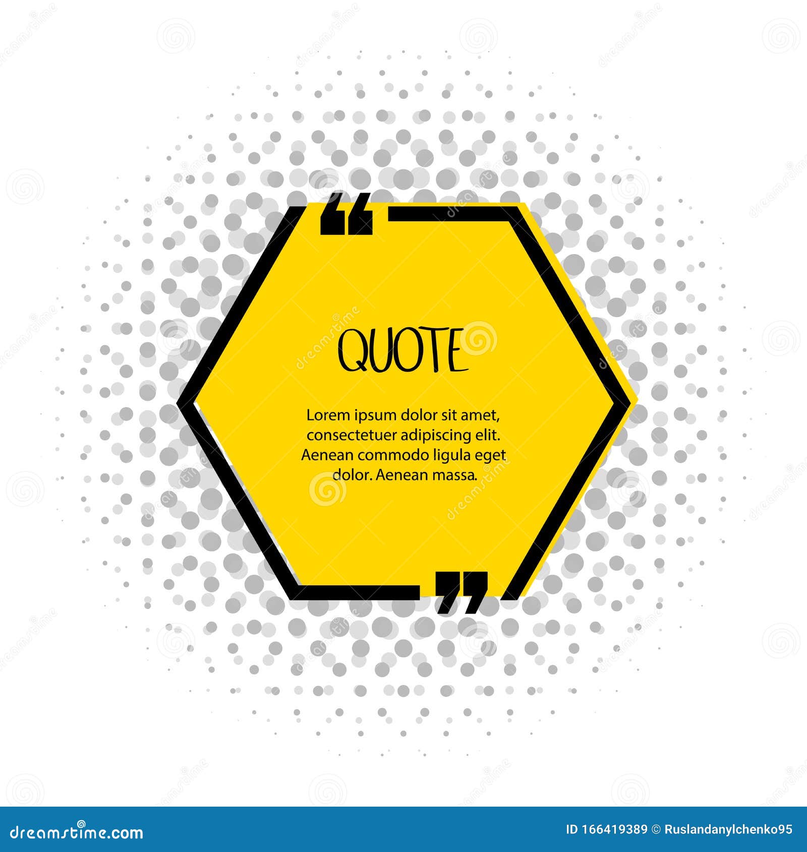 square quote text bubble. comas, note, message and comment.  