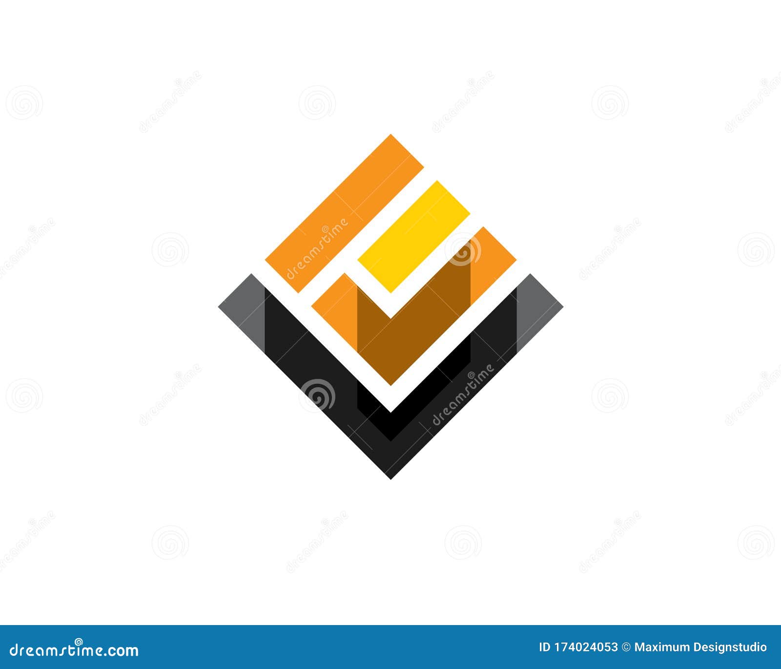 square rotate diagonal monogram anagram lettermark logo of letter l e c u w i j y v