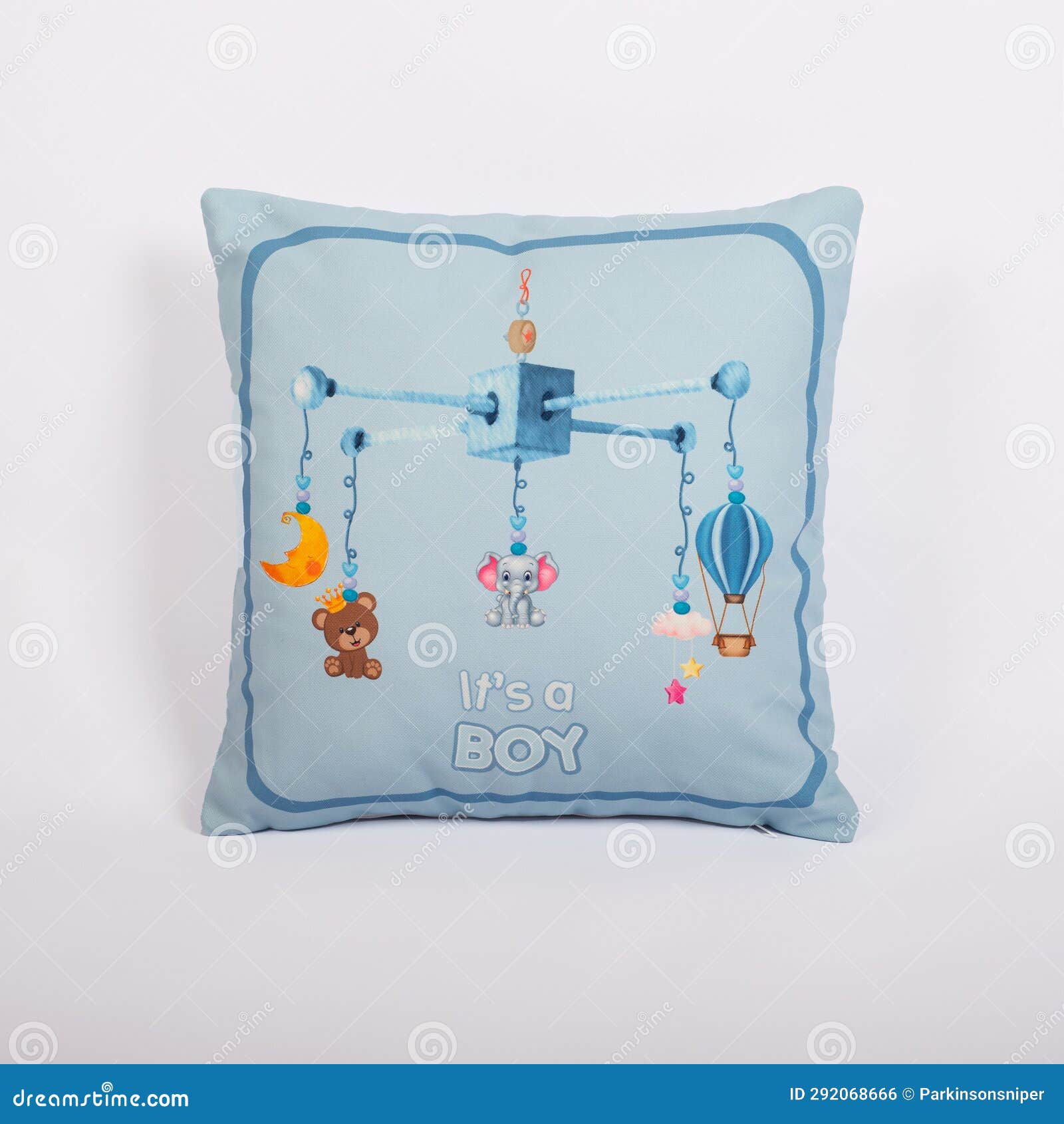 Children S Decorative Pillows on White Background Stock Photo Image of design, cushion 292068666