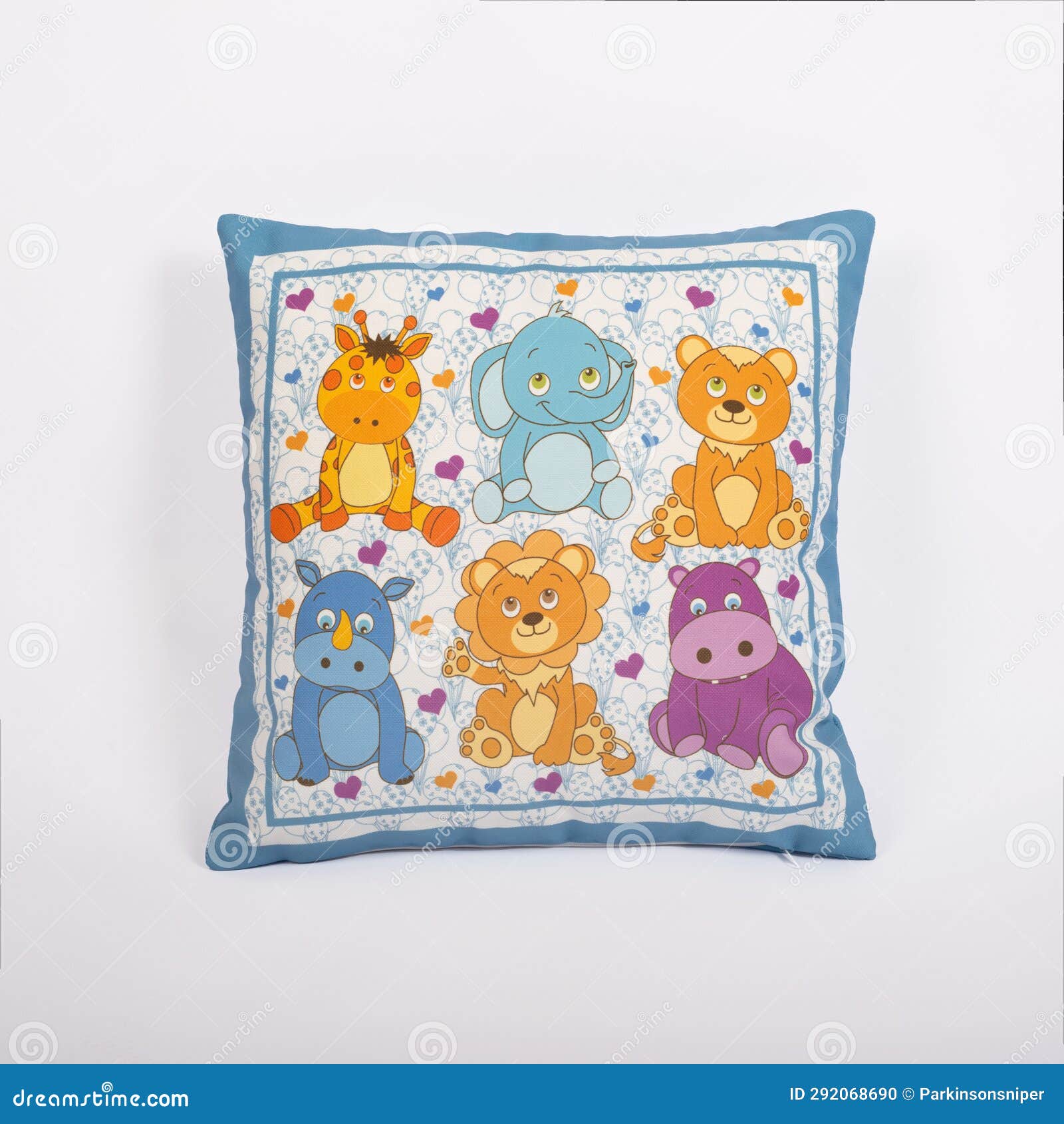 Children S Decorative Pillows on White Background Stock Photo Image of interior, floor 292068690