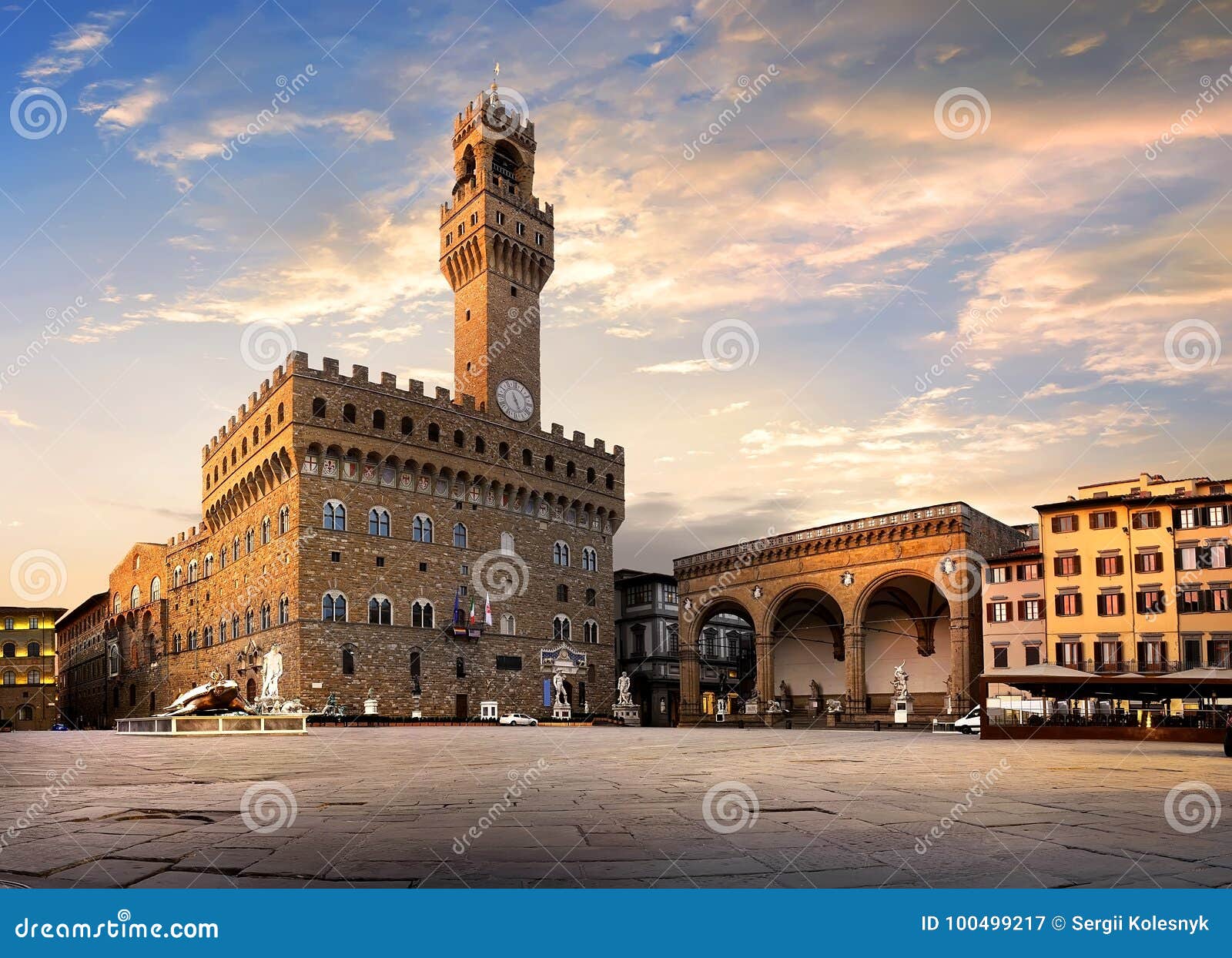 square of signoria in florence