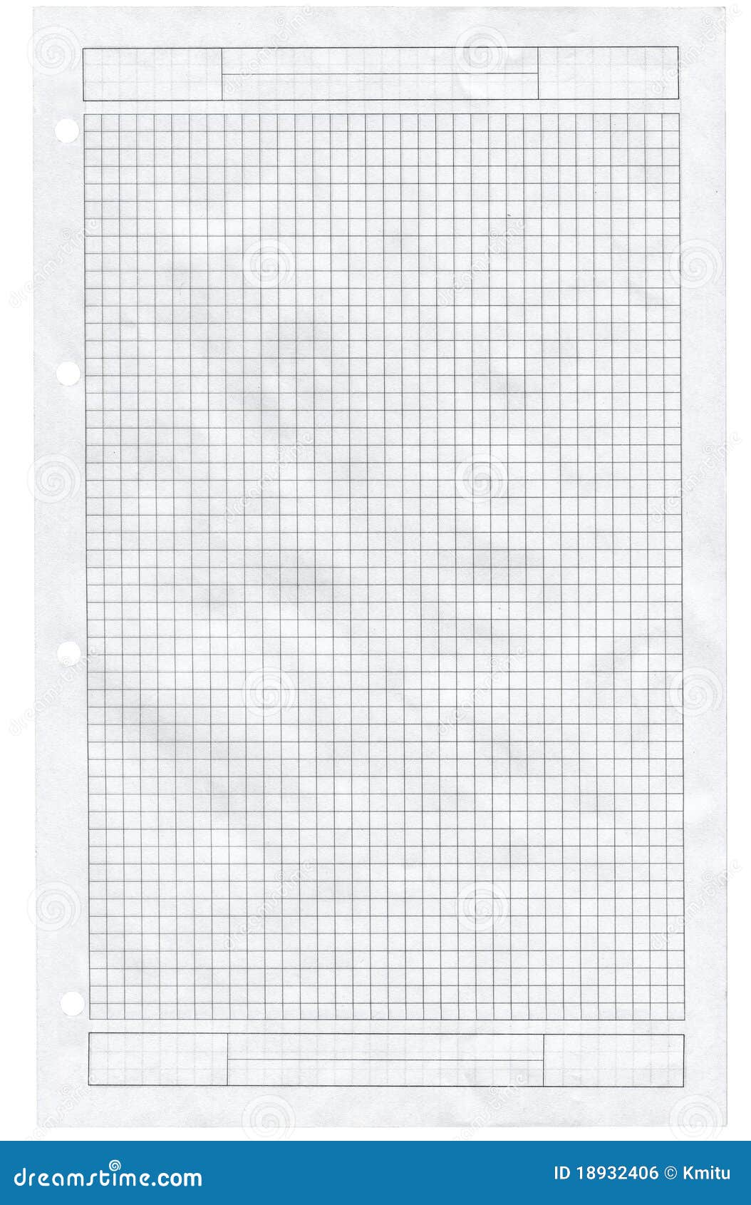 Squared paper stock photo. Image of white, isolated, sheet - 18932406