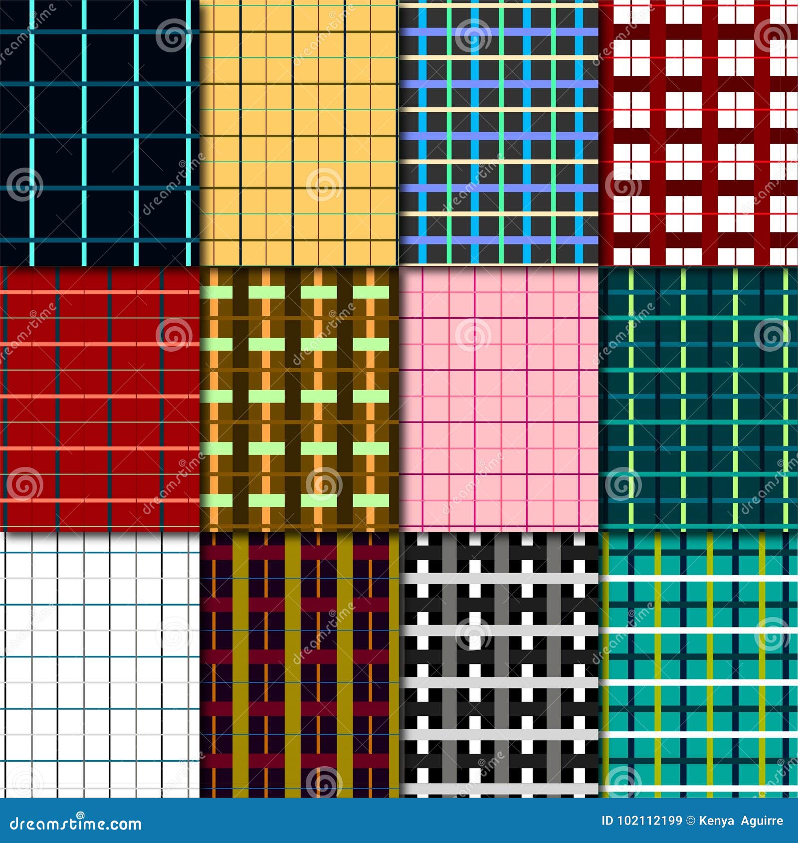 squared patterns