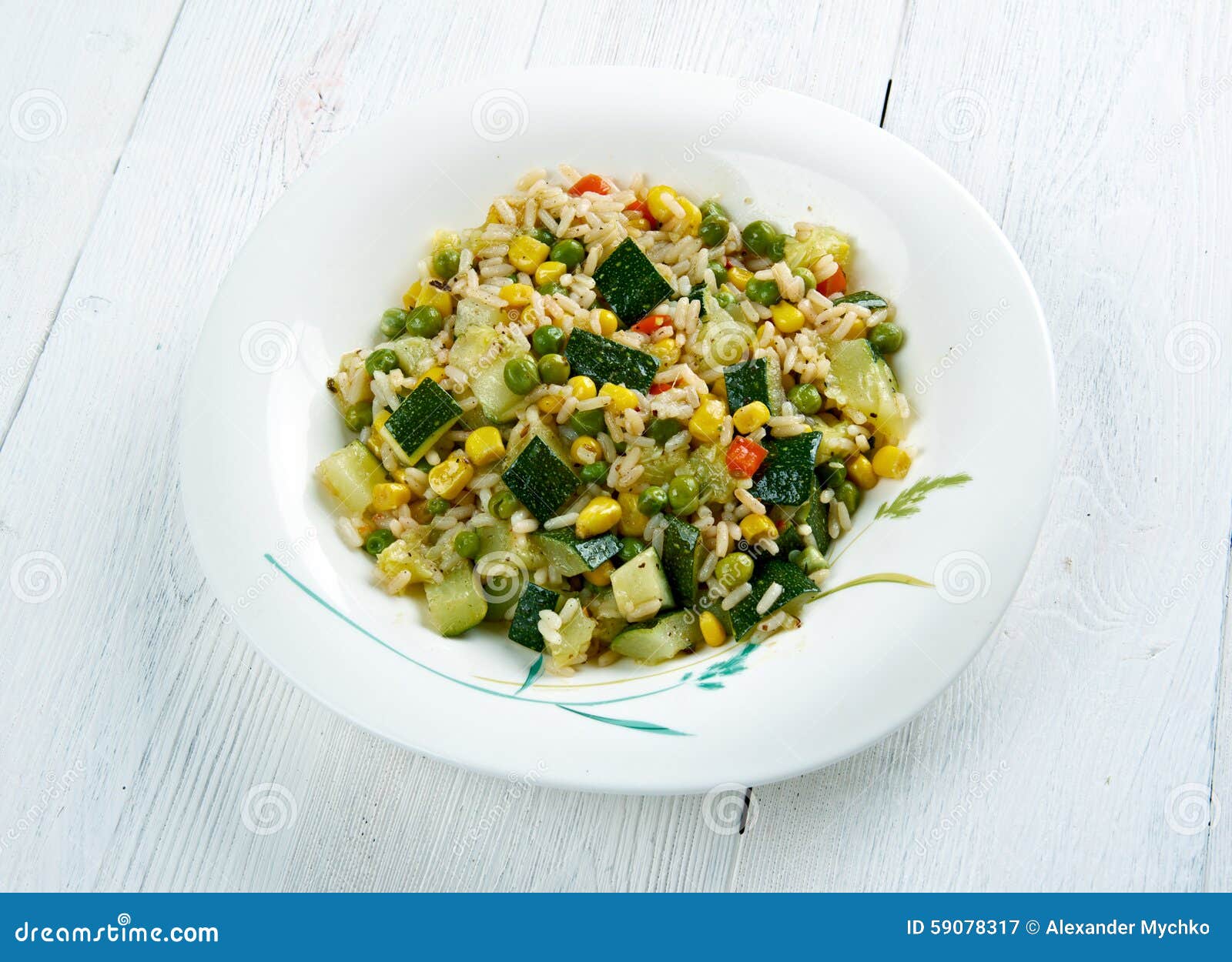 Squash Blossom Risotto stock image. Image of cooked, dinner 59078317