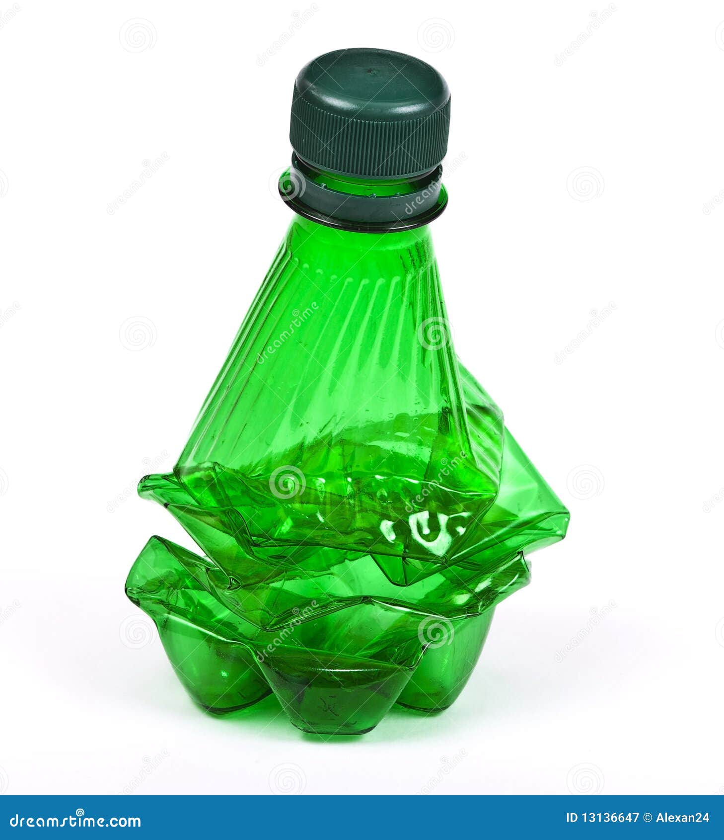 Plastic Grenade, Green Color, Water Bottle Stock Image - Image of green,  exploding: 141377315