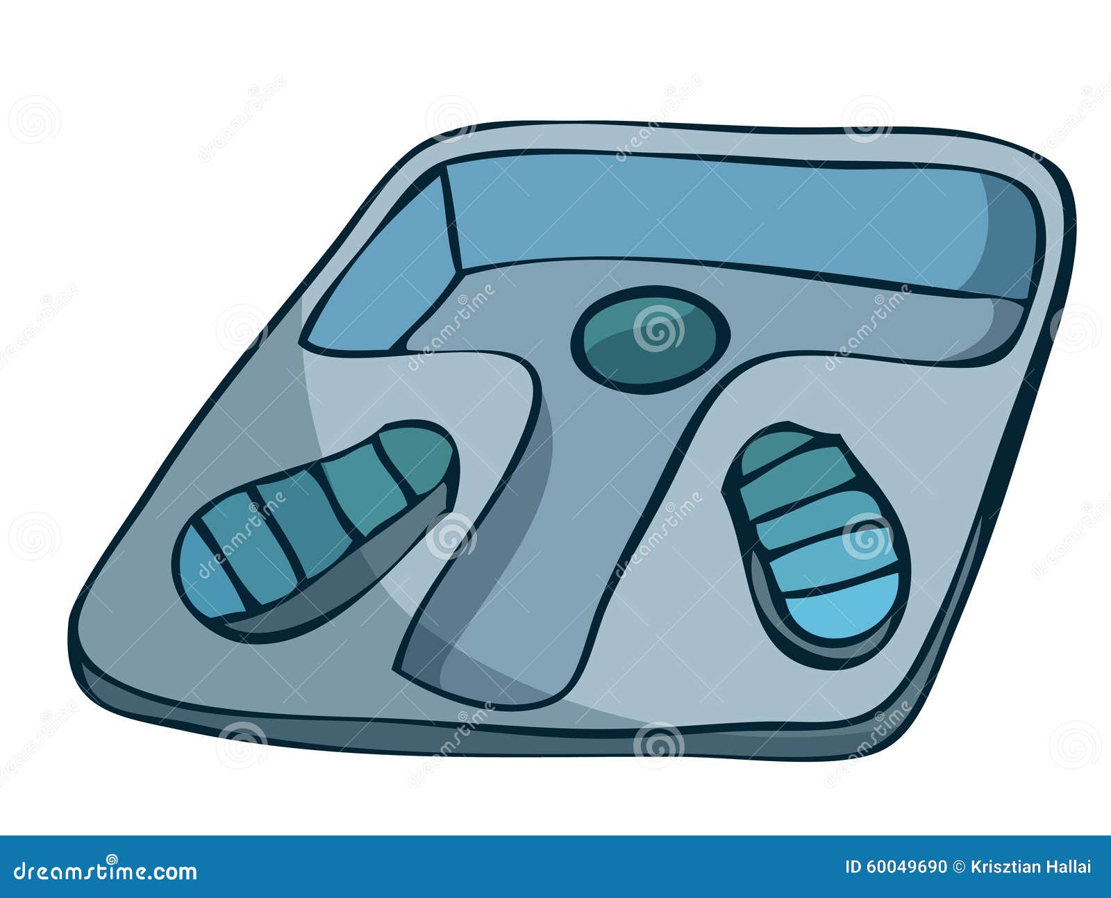 Squat Toilet Stock Vector Illustration Of Septic Cartoon 60049690