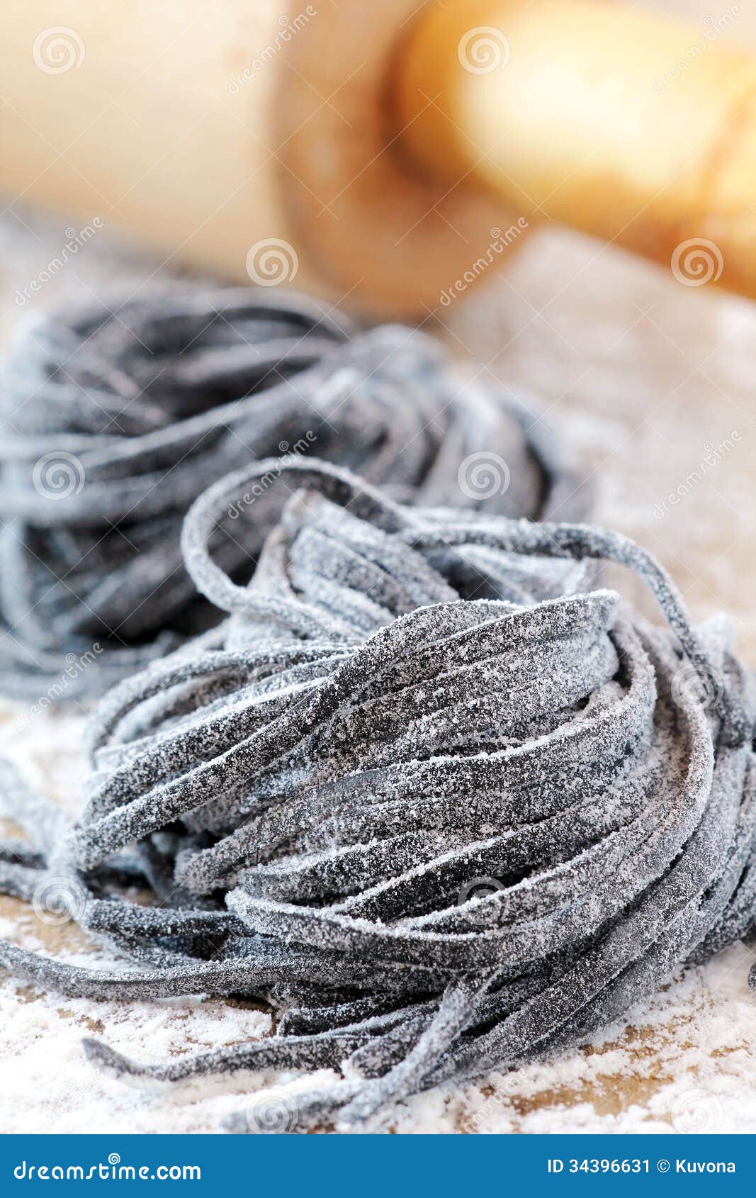 squid ink pasta