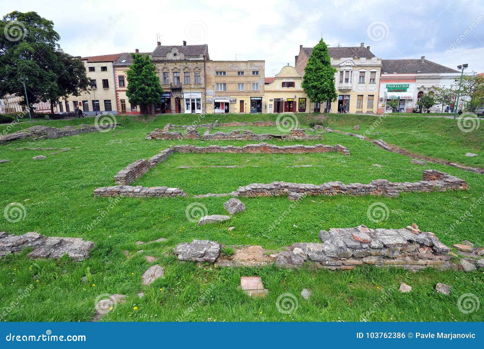 Sremska Mitrovica, Serbia fotografia editoriale. Immagine di europa