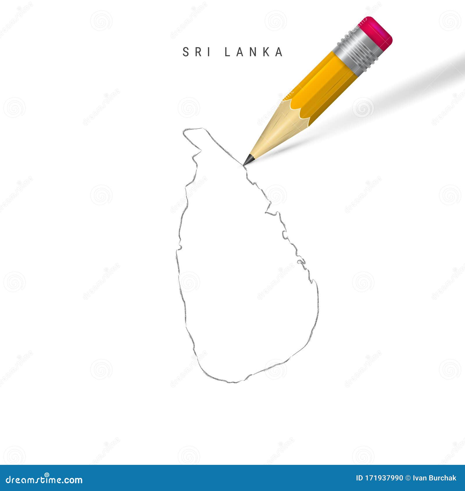 sri lanka map drawing sri lanka map drawing