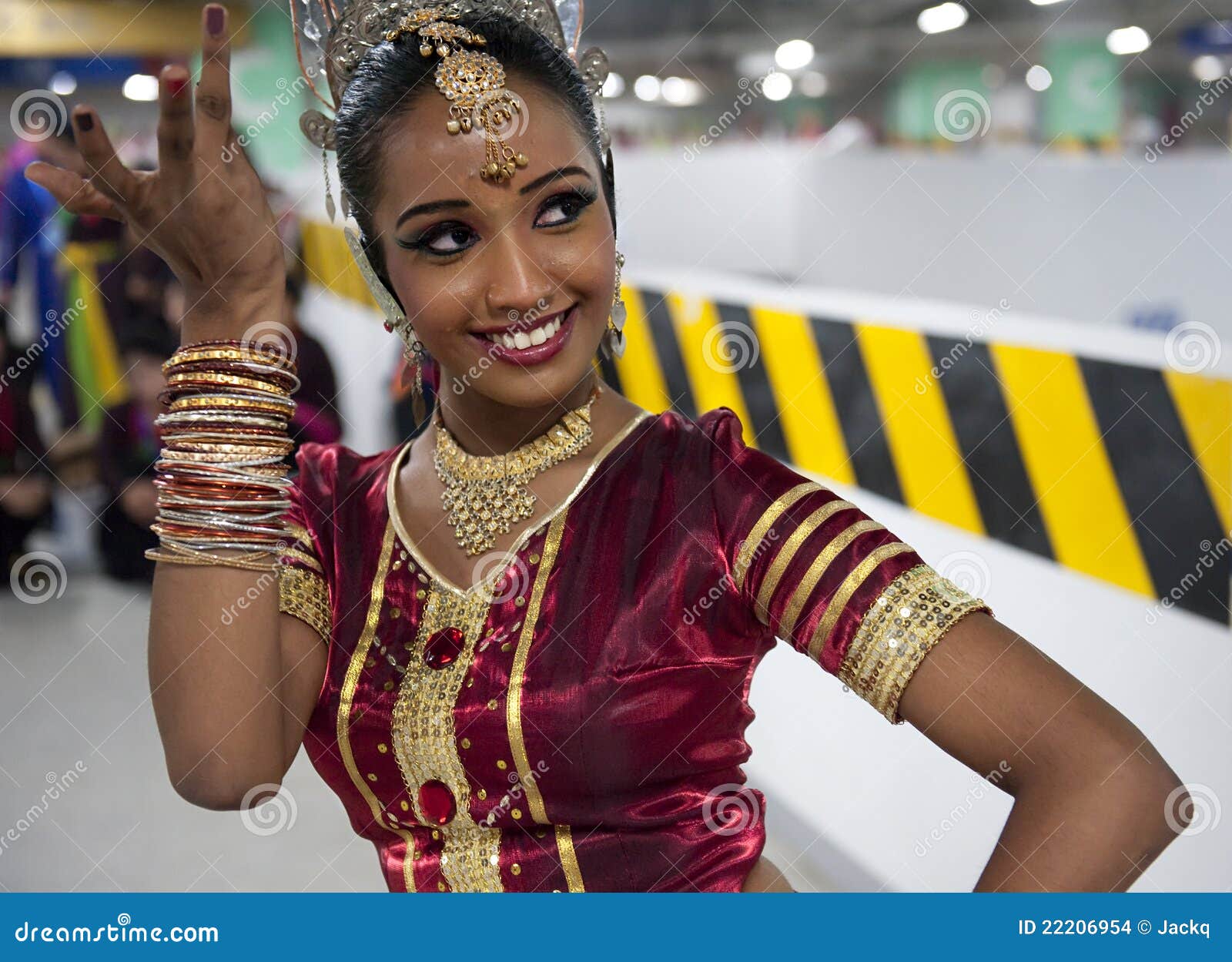 Sri Lankan Traditional Dancer Editorial Stock Image Image of lady