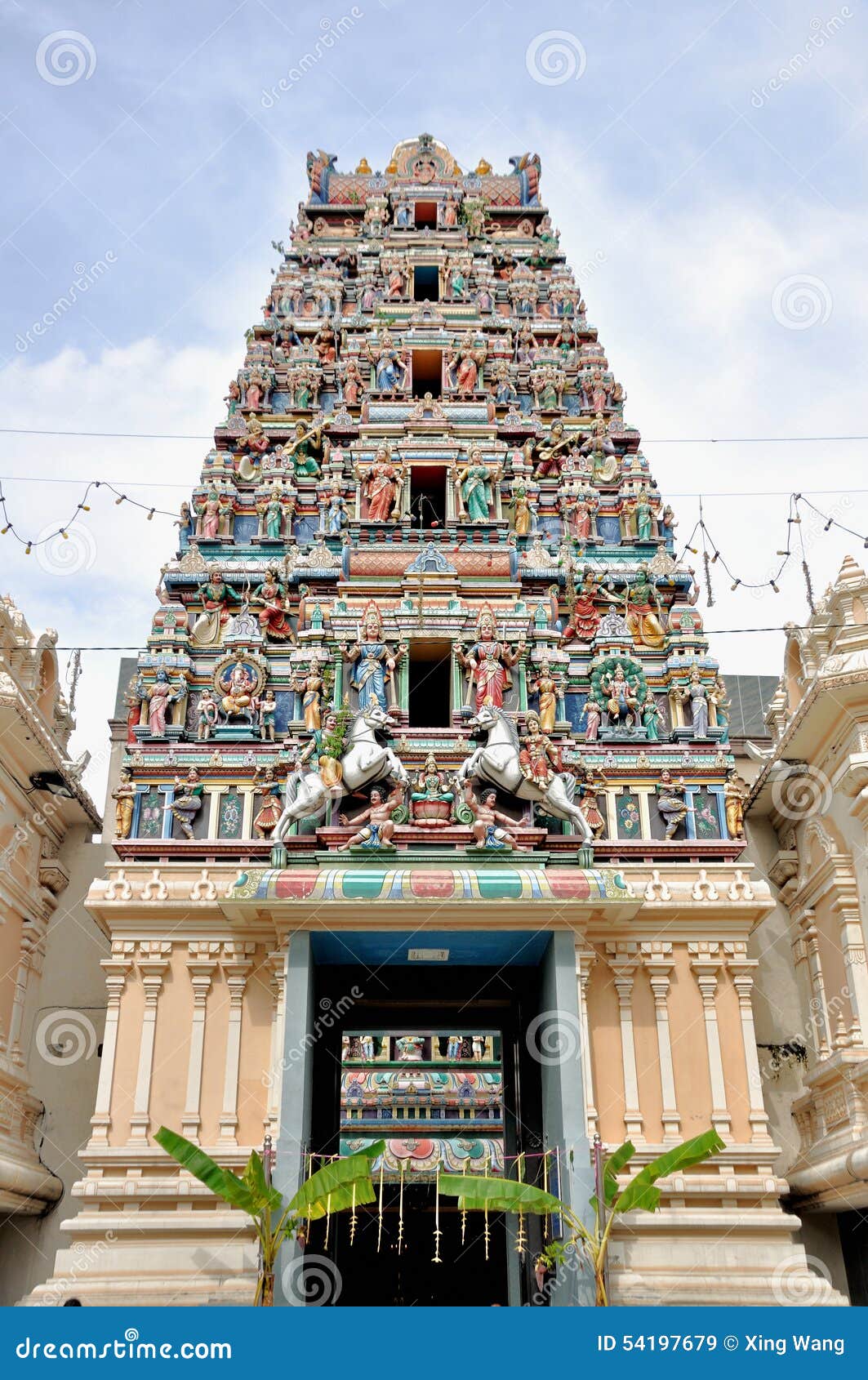 Sri Mahamariamman Temple In Kuala Lumpur Stock Image ...